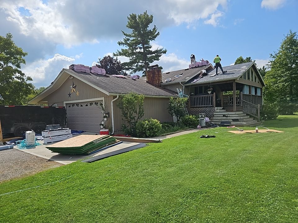 Residential Roof Replacement using Owens Corning Duration, Black Sable by Absolute Roofing and Construction