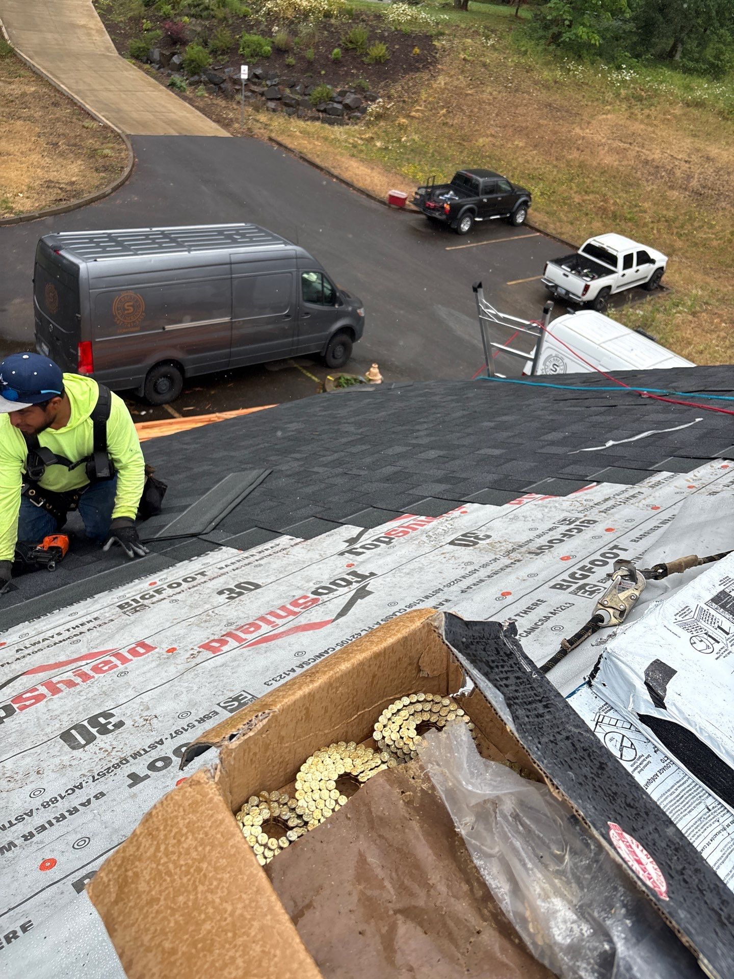 New Construction Roof Installation in Springfield Mountaingate Neighborhood by BEST Roofing & Waterproofing