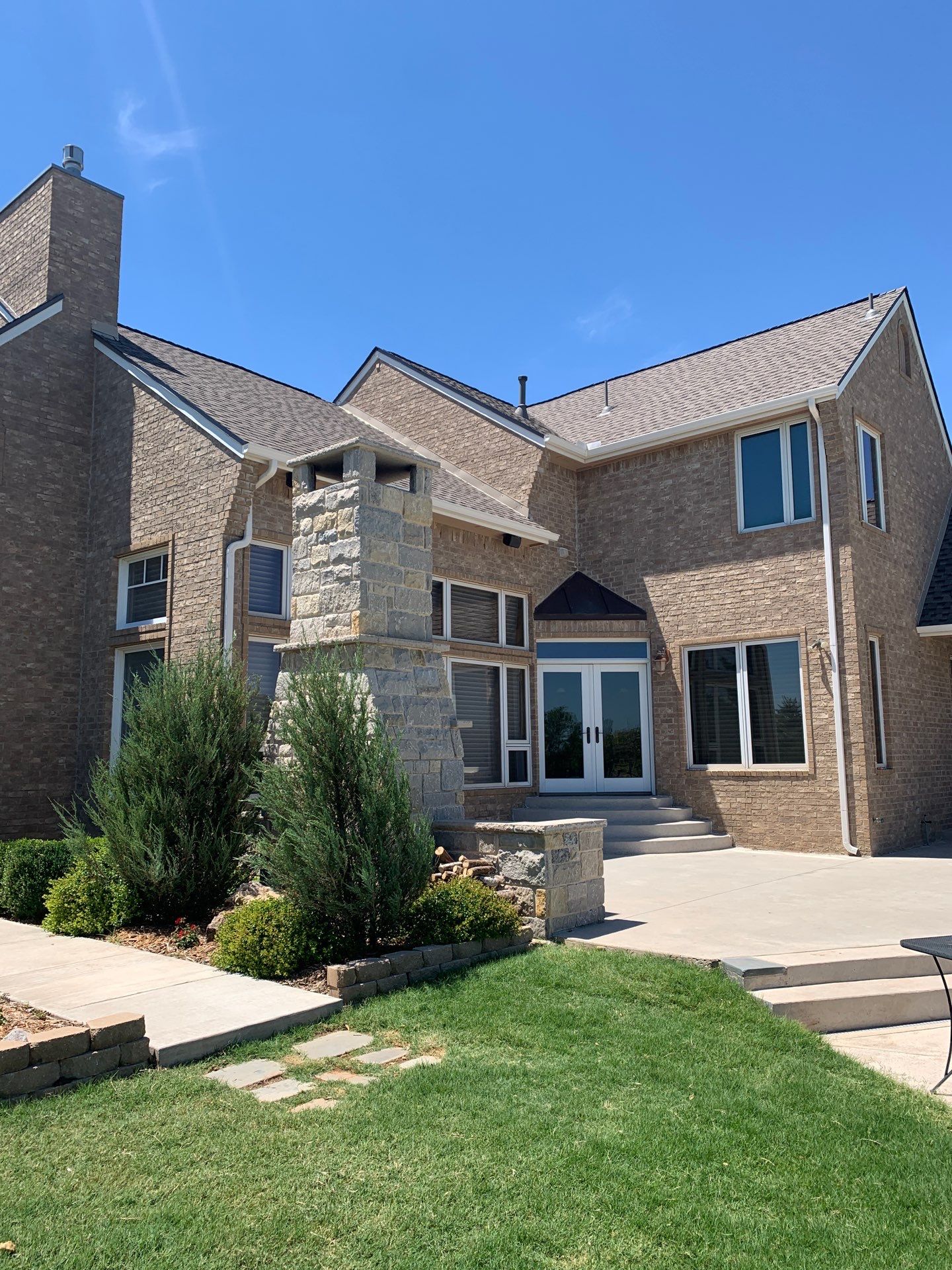 Roof Replacement and Gutter Installation in Edmond, OK by McCann's Roofing and Construction