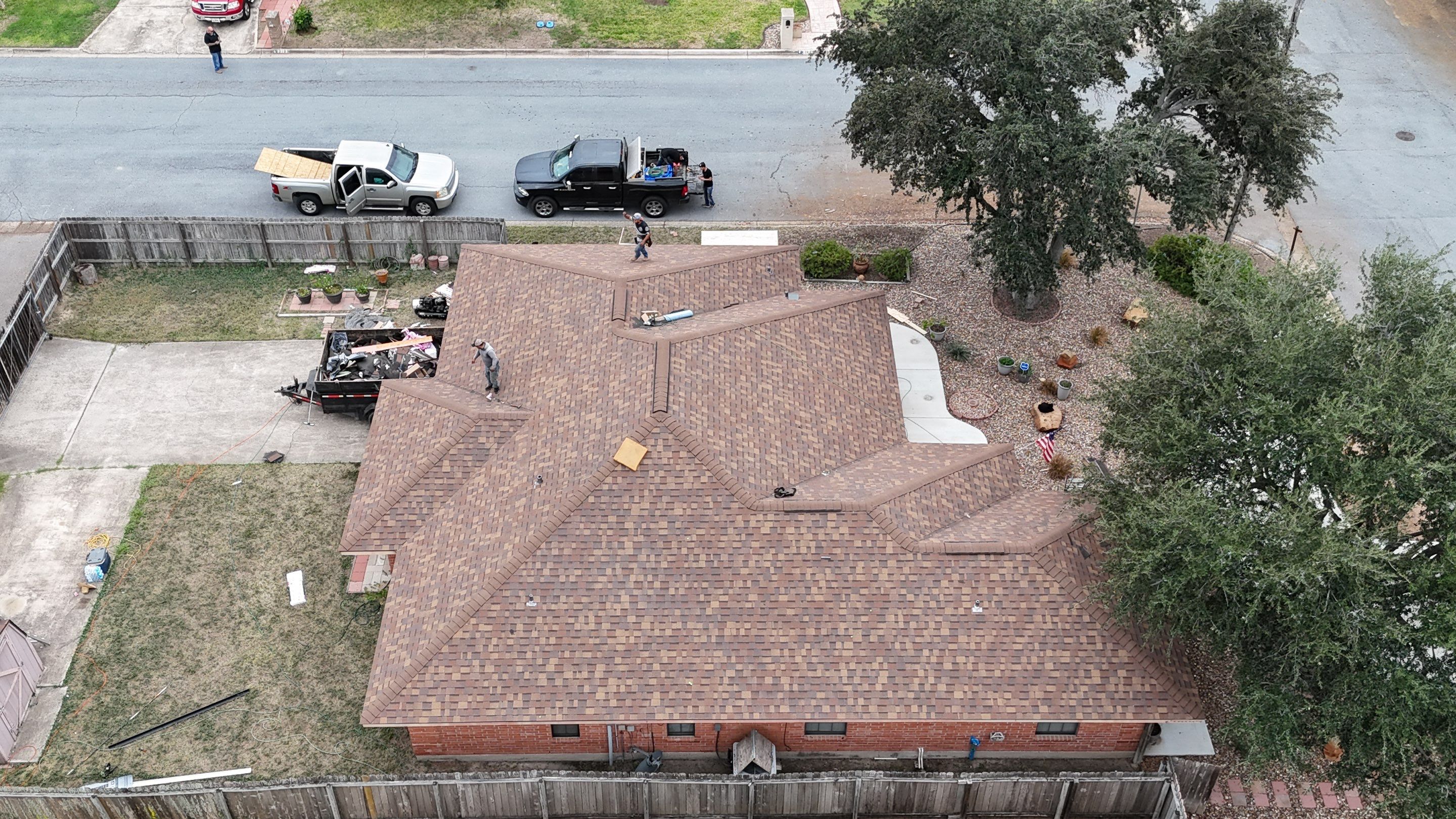 Project in McAllen by Trace Roofing & Construction
