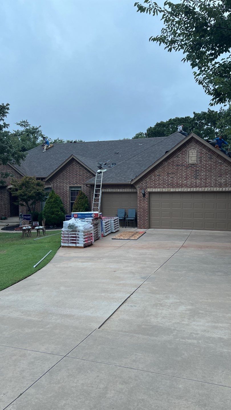 Residential Roofing Installation using GAF Natural Shadow  by A & H Roofing and Contracting