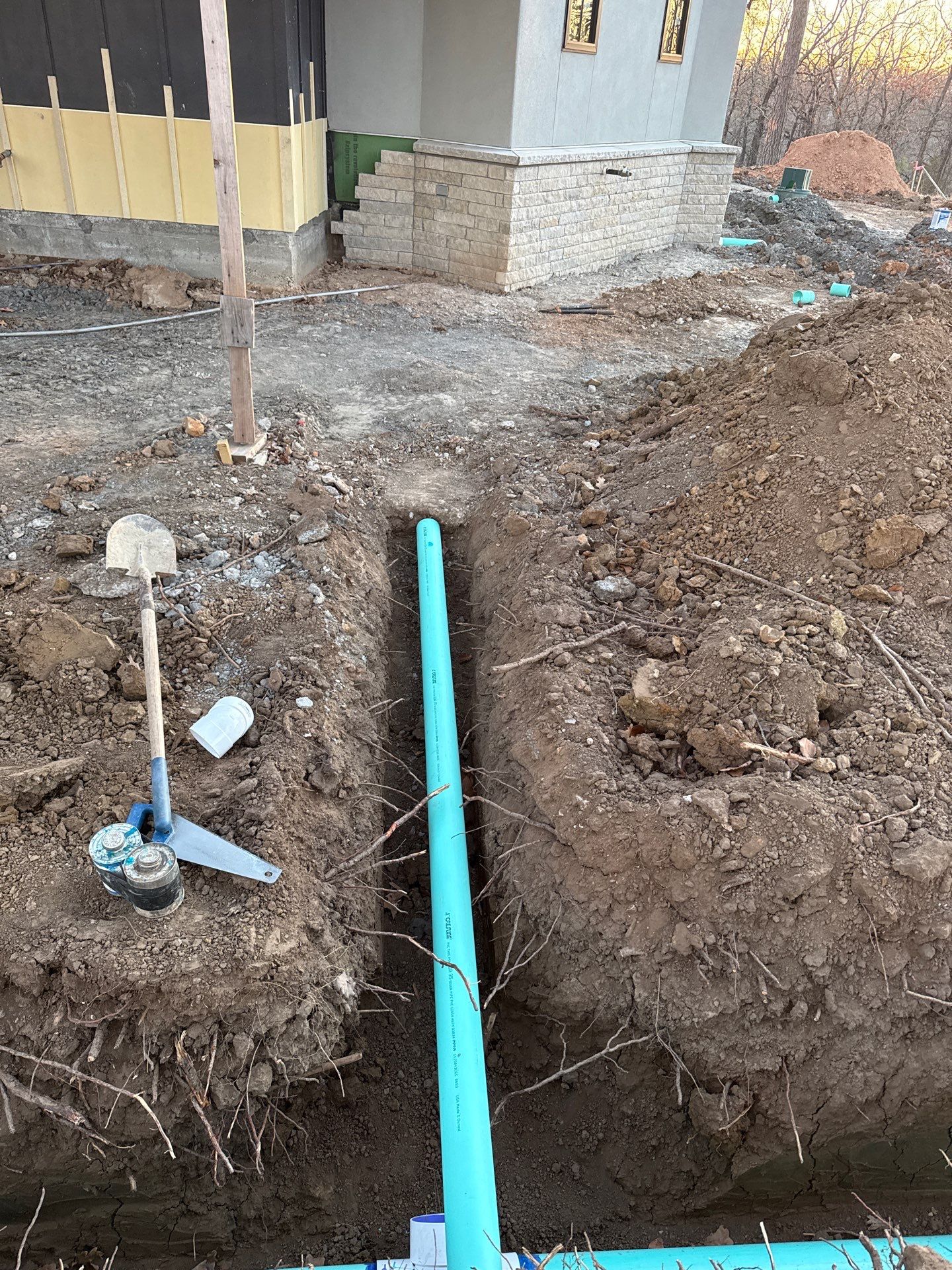 Project in Bixby, OK New construction  by BA Lawns and Landscaping LLC 