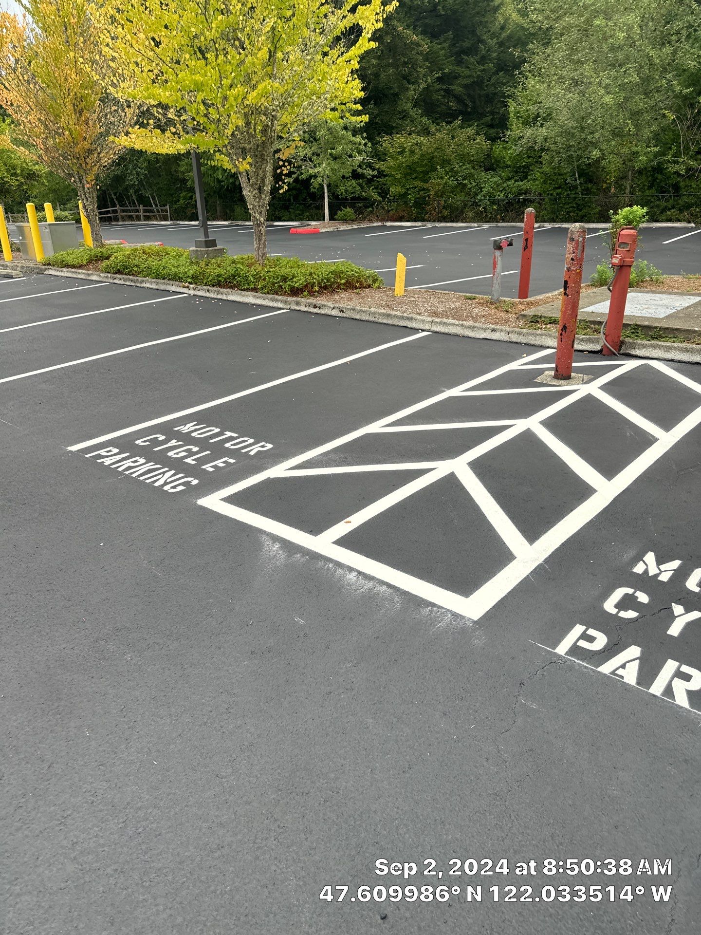 Central Washington University (CWU) Parking Lot Sealcoating & Striping  by Jireh Asphalt & Concrete Inc 