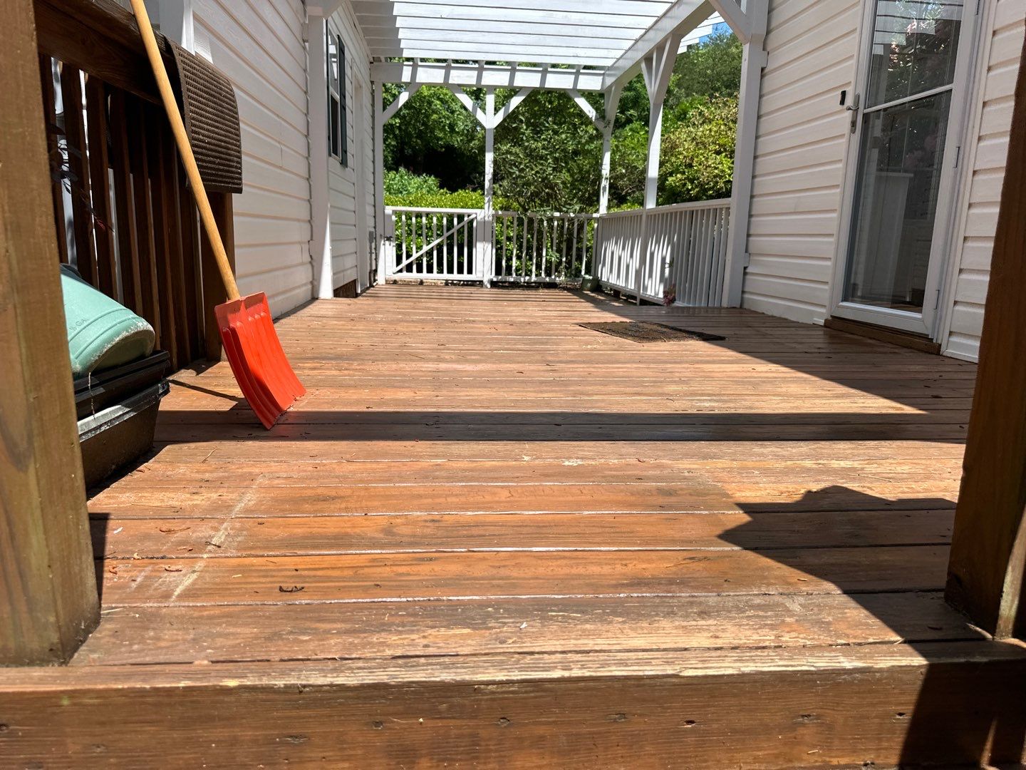 Weathered Deck using Wood Sealant by DuraSeal