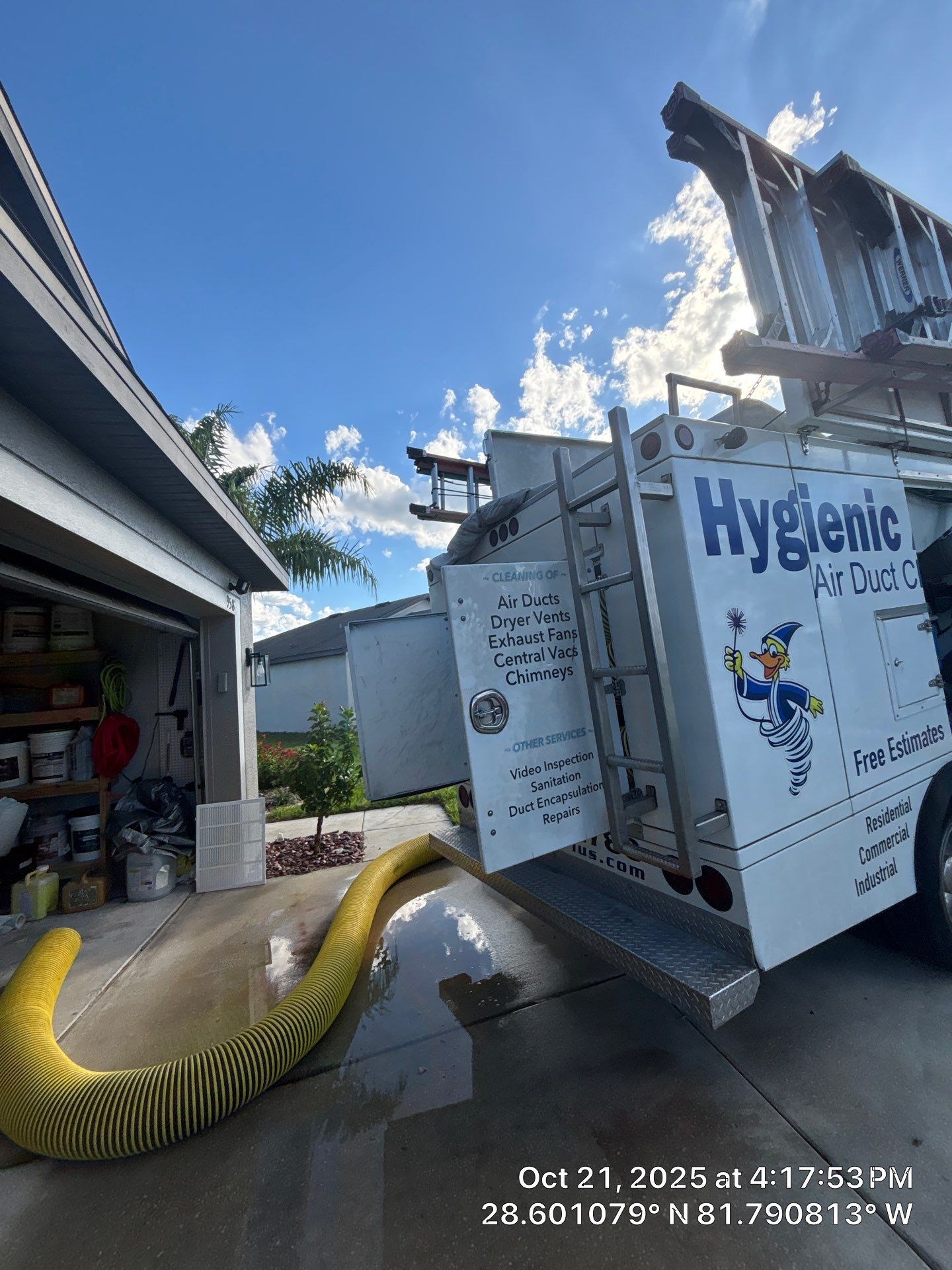 Air Duct and Dryer Vent Cleaning in Groveland by Hygienic Air, Inc