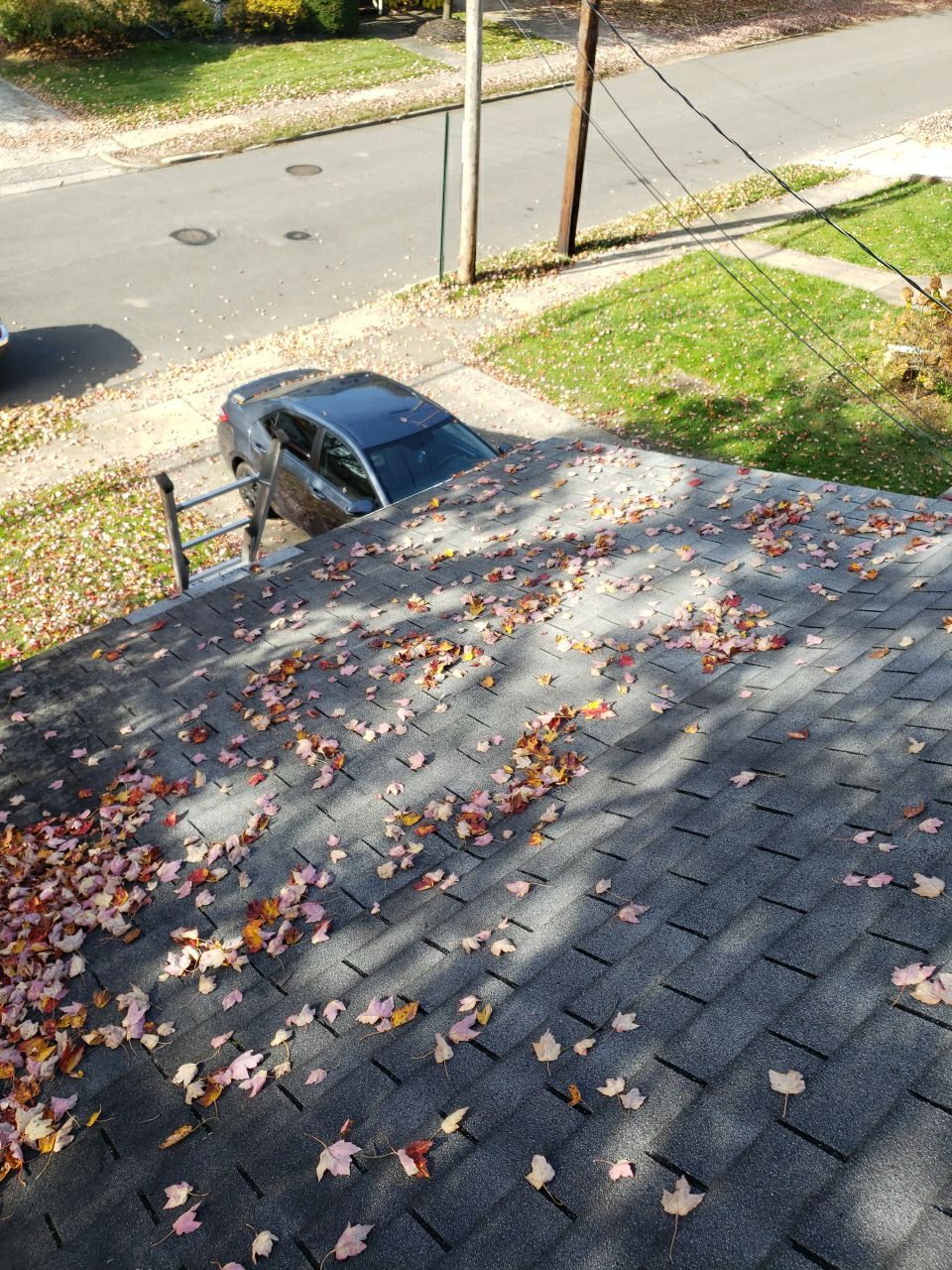 ATLAS PINNACLE SCOTCHGARD COLOR: PEWTER DRIP EDGE: BLACK by Eagle Eye Roofing