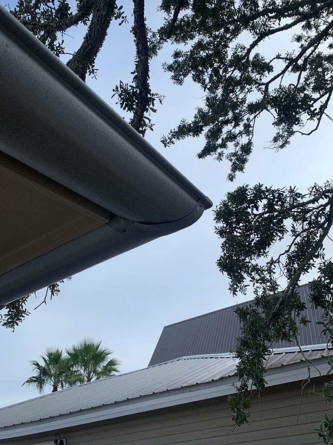 Gutter Installation using Half Round Seamless Gutters by Gutter Professors