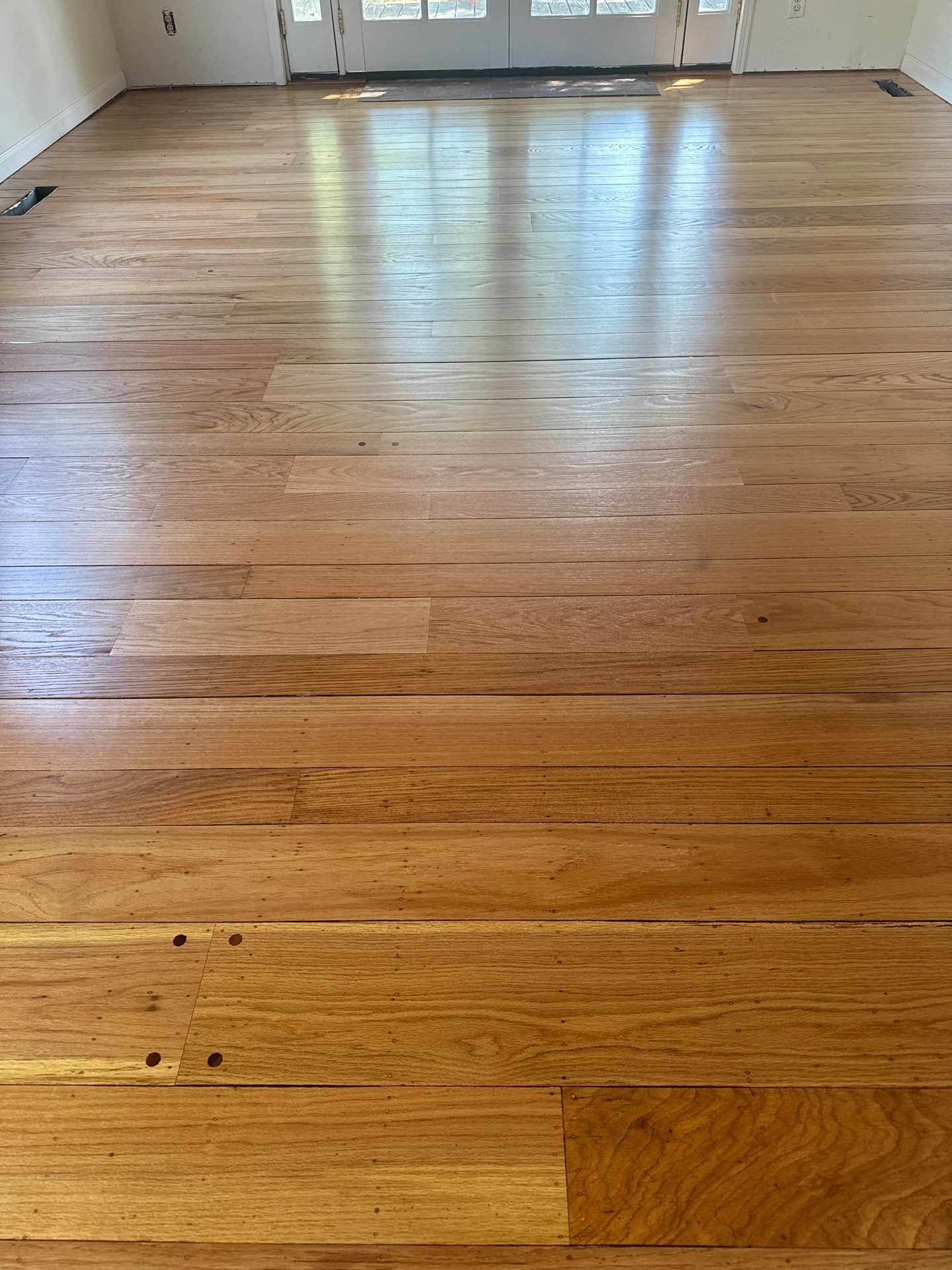 Complete transformation of Hardwood Flooring by Footprints Floors South Sacramento