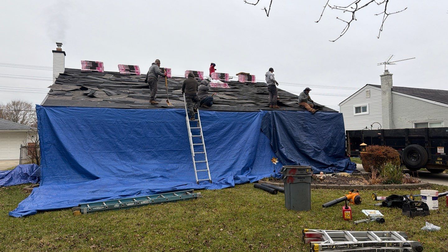 Roof Replacement using Owens Corning Onyx Black by 180 Contractors