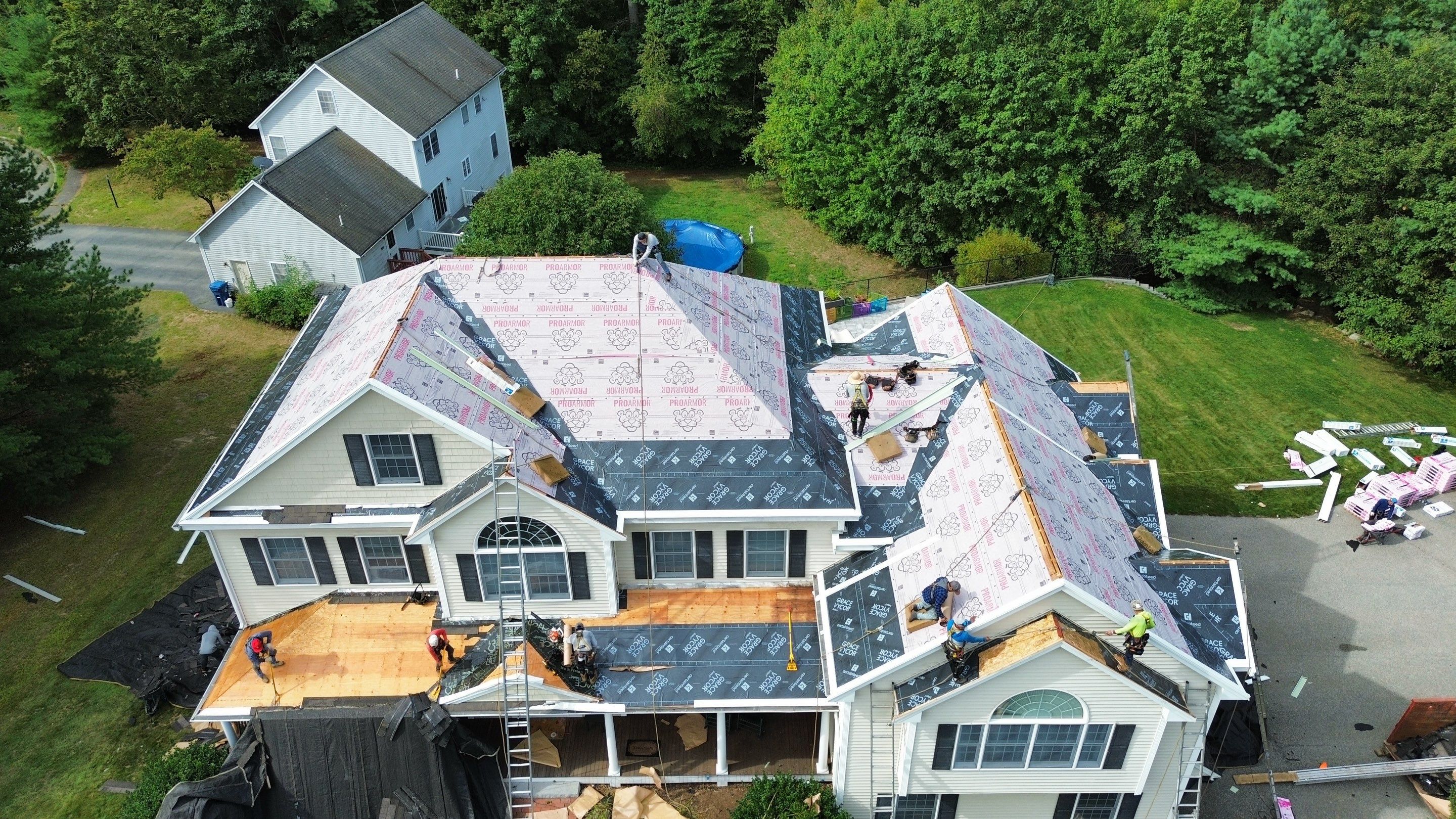 Complete Roof Replacement with Owens Corning TruDefinition Shingles by Mighty Dog Roofing of Greater Middlesex County