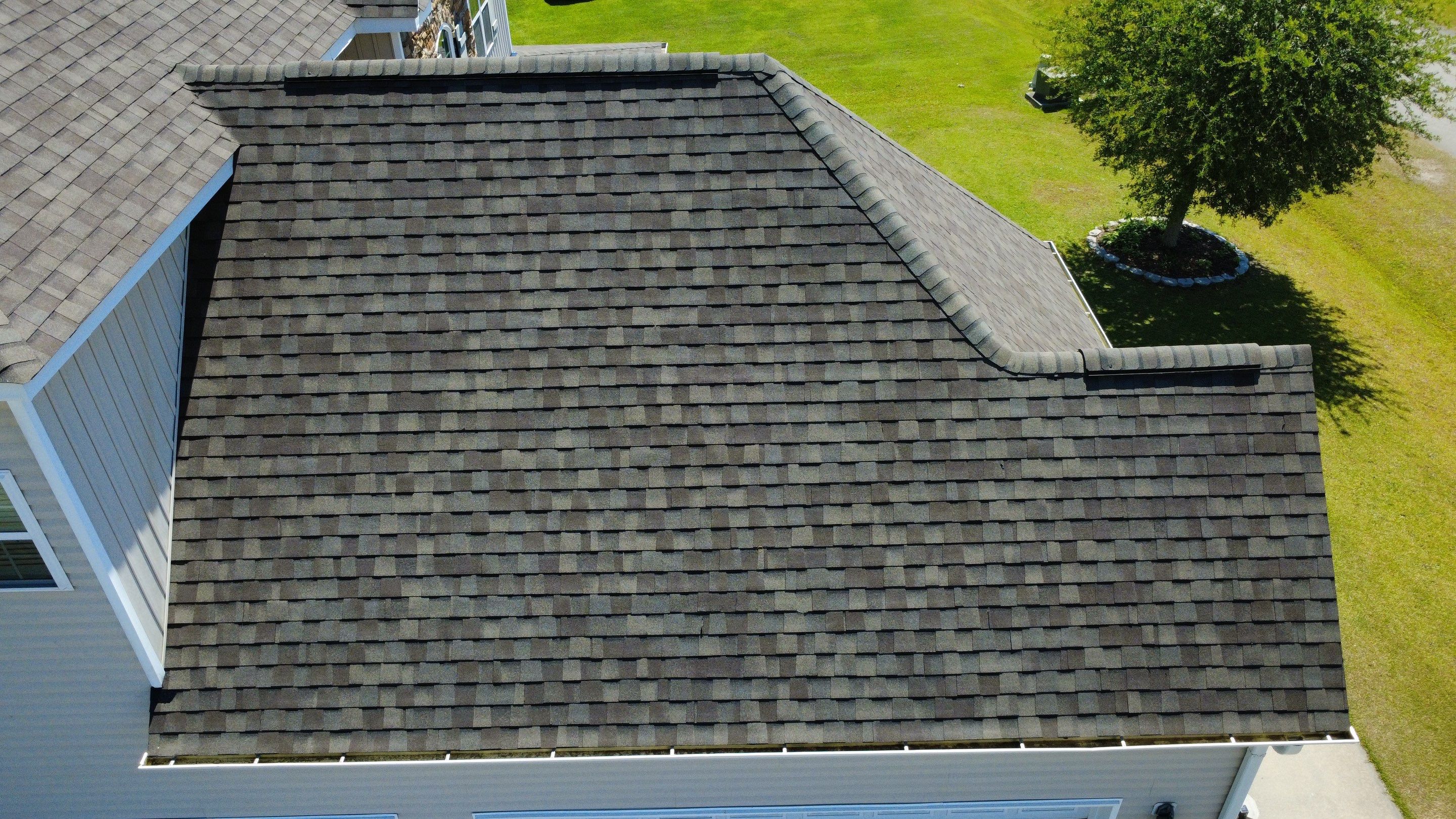Roof Replacement in Jacksonville, NC using Landmark Weathered Wood by RGR Construction and Roofing, LLC