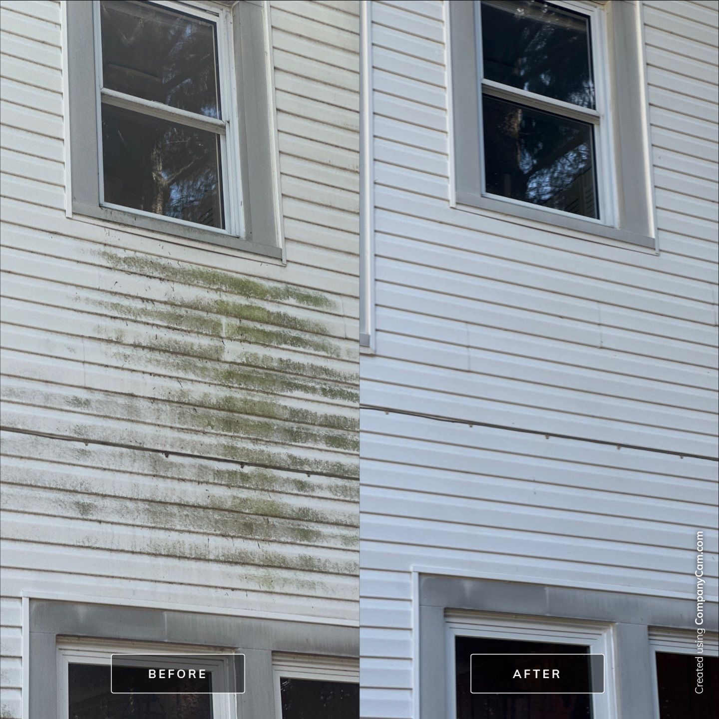 Project in Woodstock by Simmons Power & Soft Washing