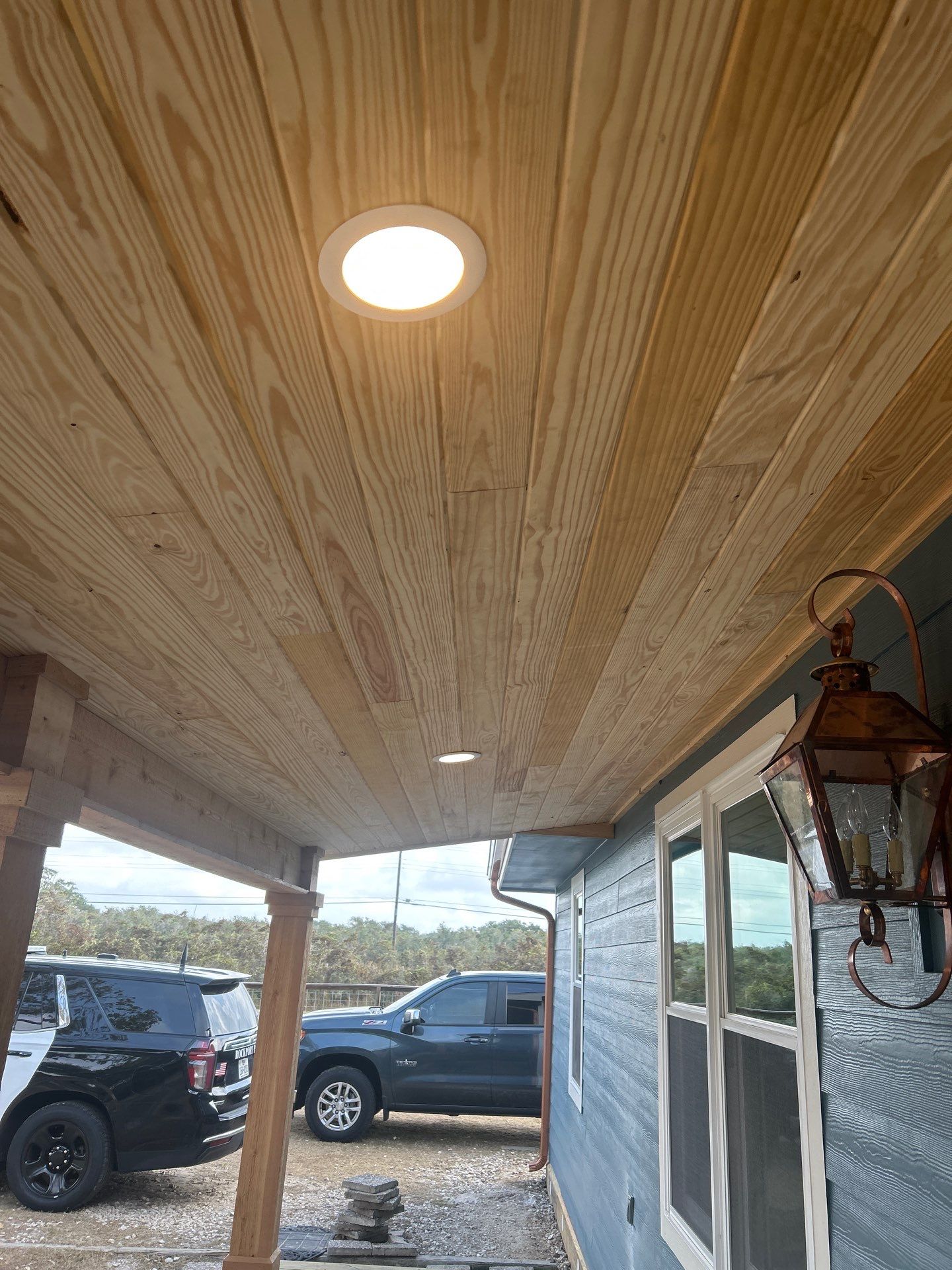 Customized Cabin by Bayfront Roofing and Construction