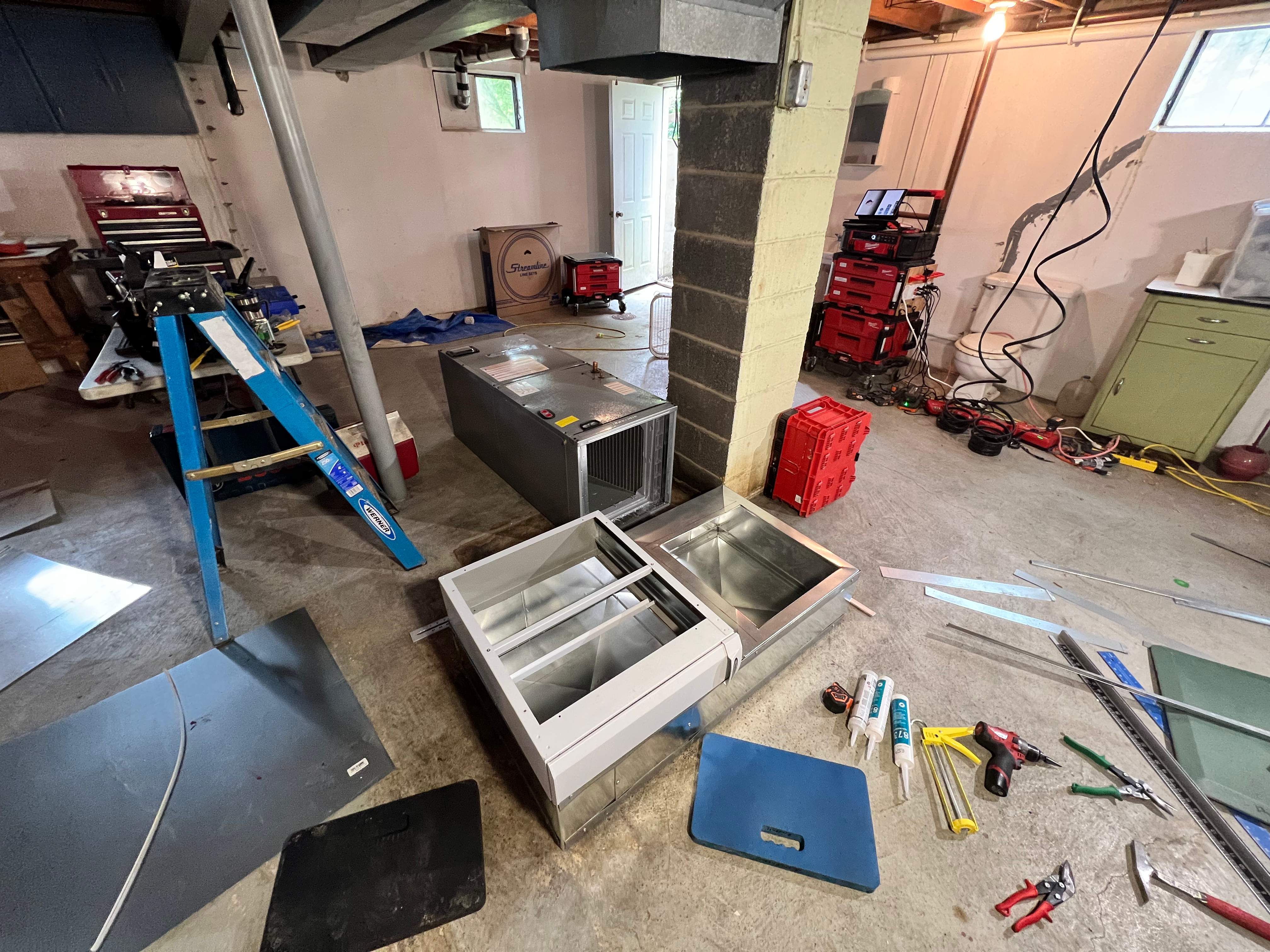 New Air Handler & Heat Pump Installation using Daikin Fit Series Equipment by Comfort Air Technologies