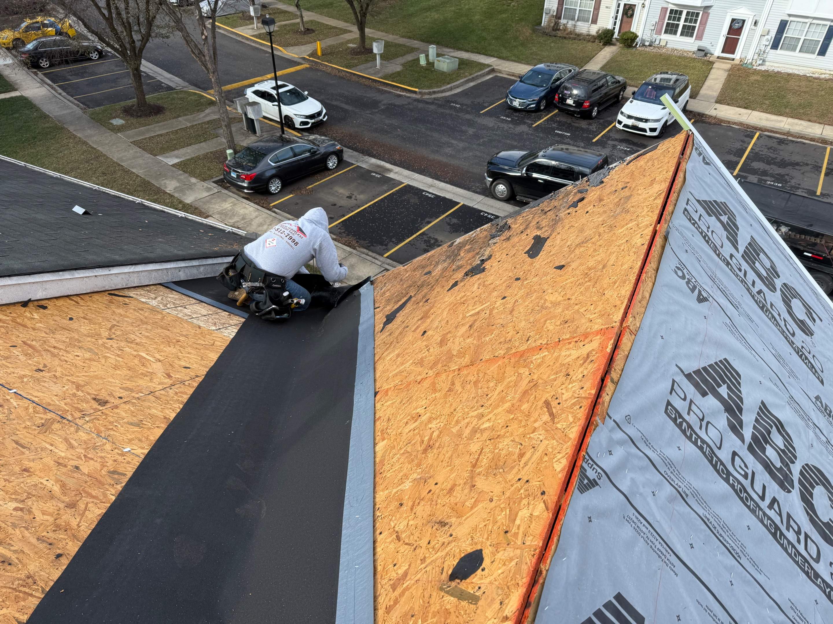 Residential Roofing Installation using Tamko Titan XT by Matter Roofing & Construction