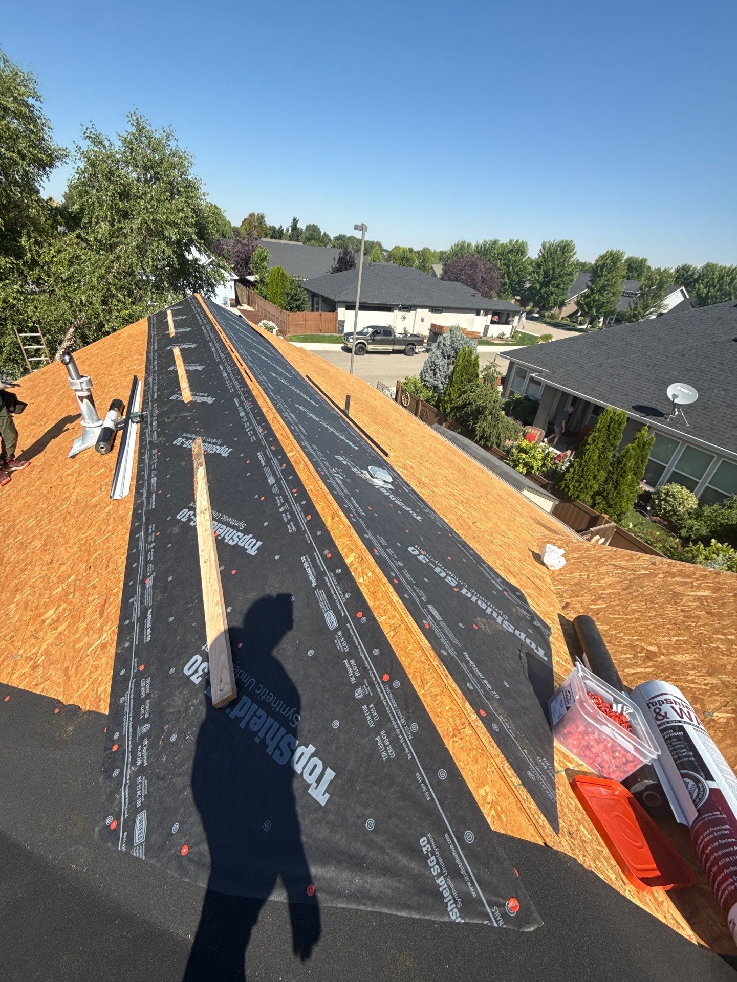 Full Residential Roof Replacement With Architectural Shingles In Meridian by Olive Roofing