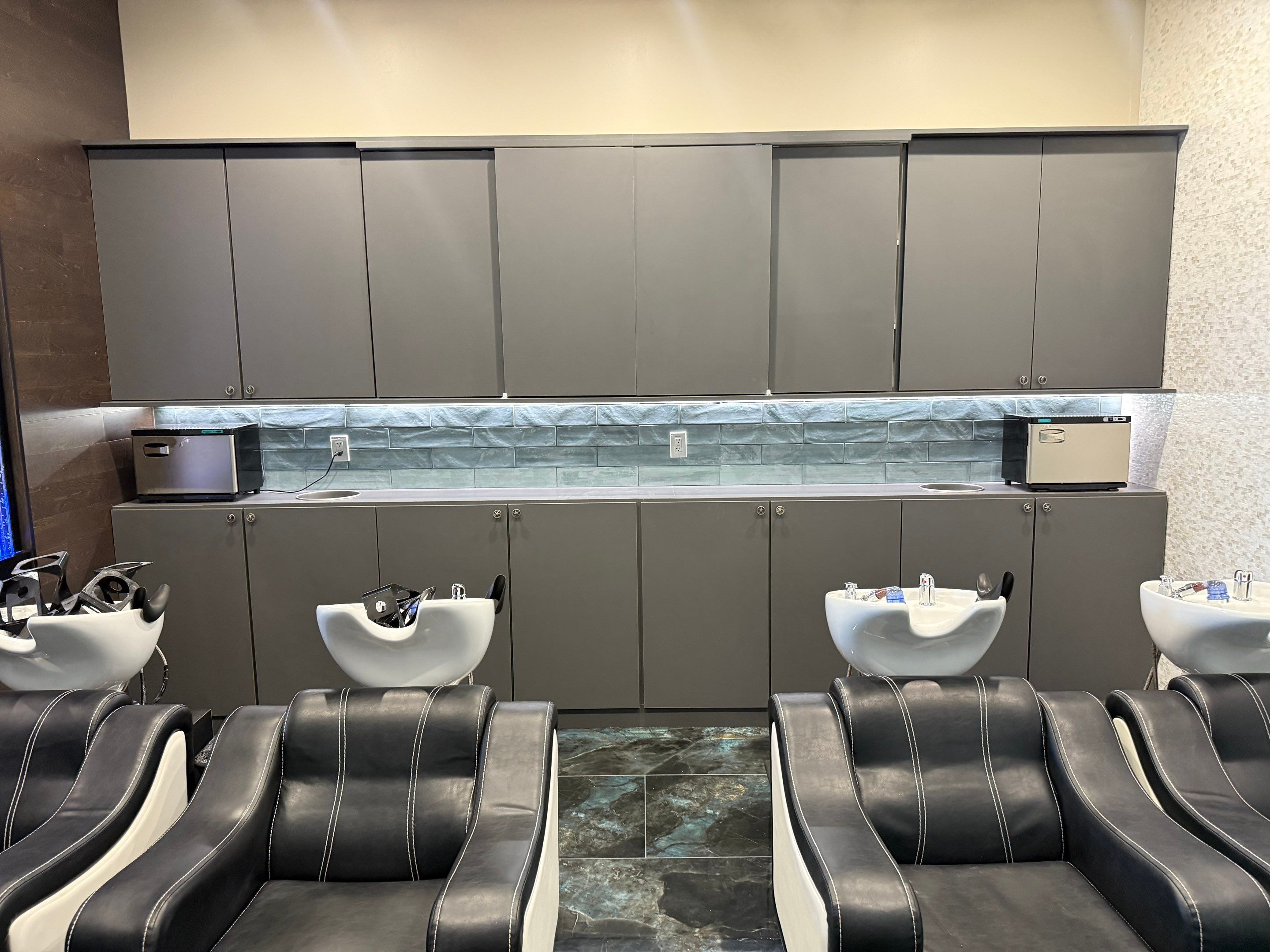 Salon Build-Out by C3 Custom Builds