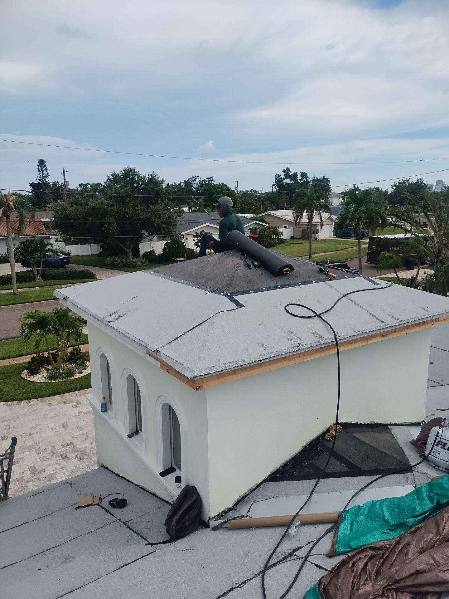 Project in St. Petersburg 33704 by Mitchell Roofing Company LLC 