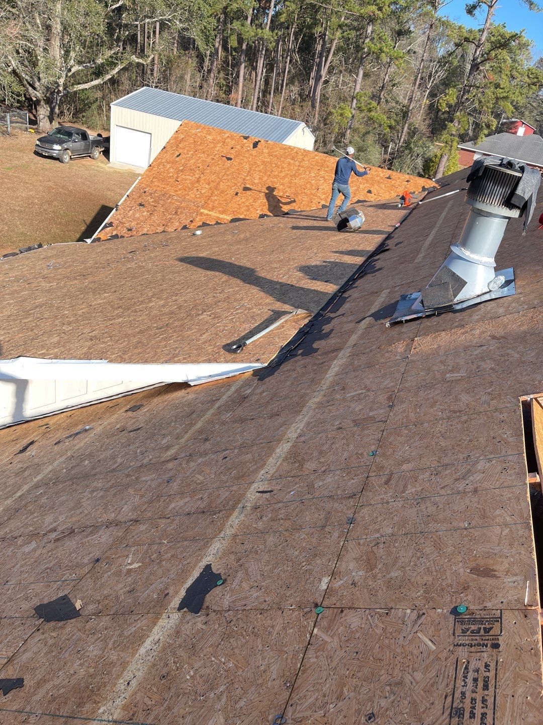 Residential Roofing Installation using Roof Replacement by American Roofing & Construction LLC