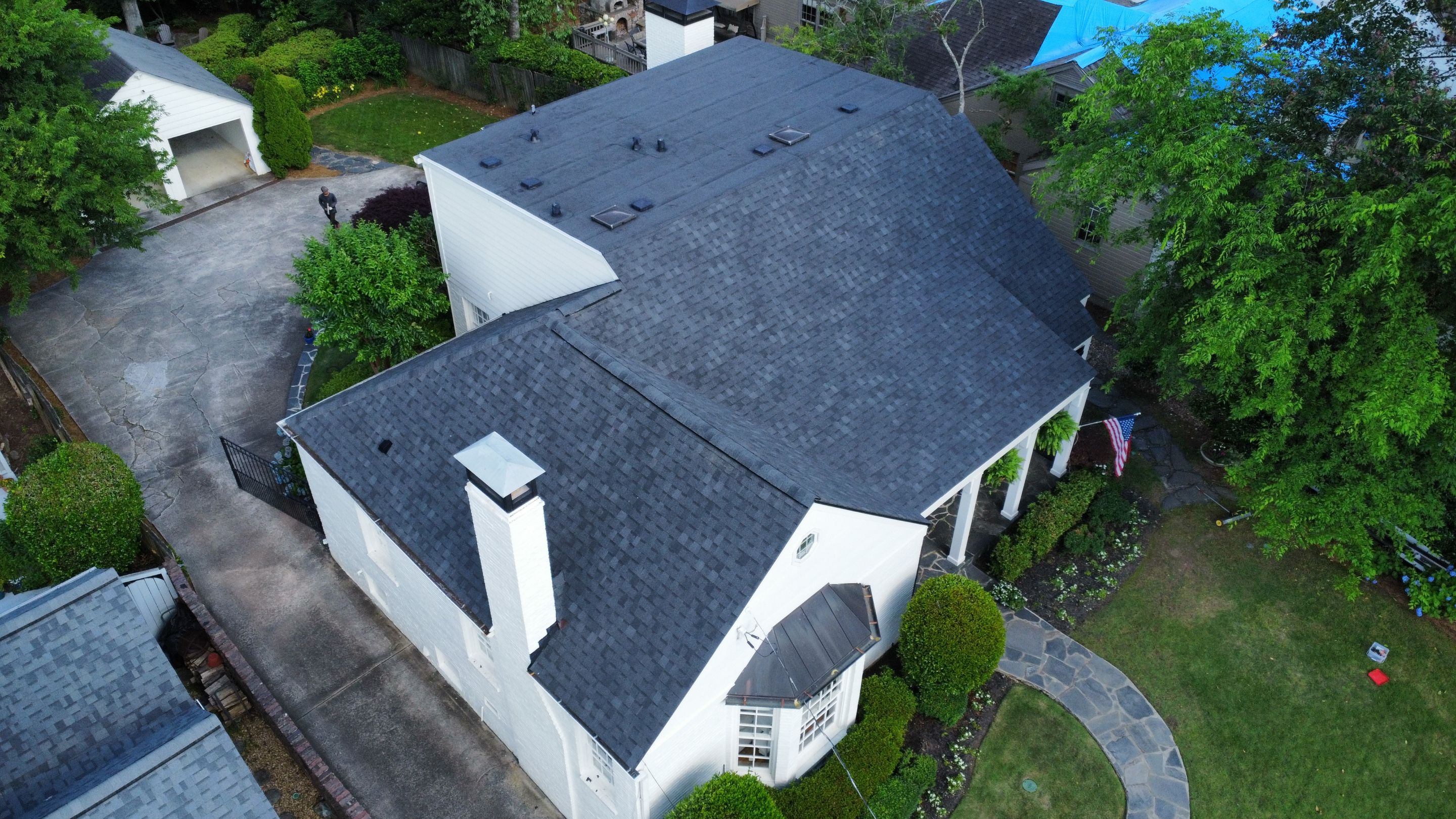 Atlanta, GA Roof Replacement Atlas Pinnacle Pristine Impact Black Shadow by Reset Roofing