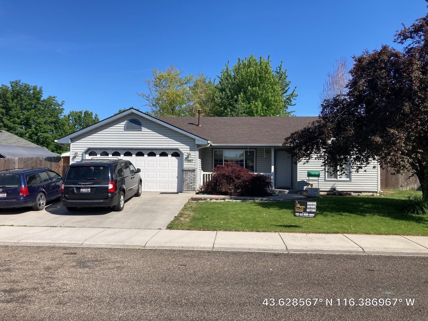 Meridian Idaho Residential Roofing Installation using Owens Corning by ID Roofing LLC