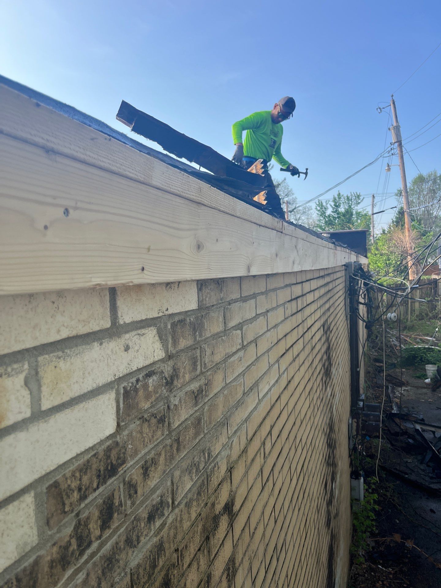 Sometimes you have to do what the client needs. And Budget was top of mind. by Level Up Roofing and Restoration Services LLC