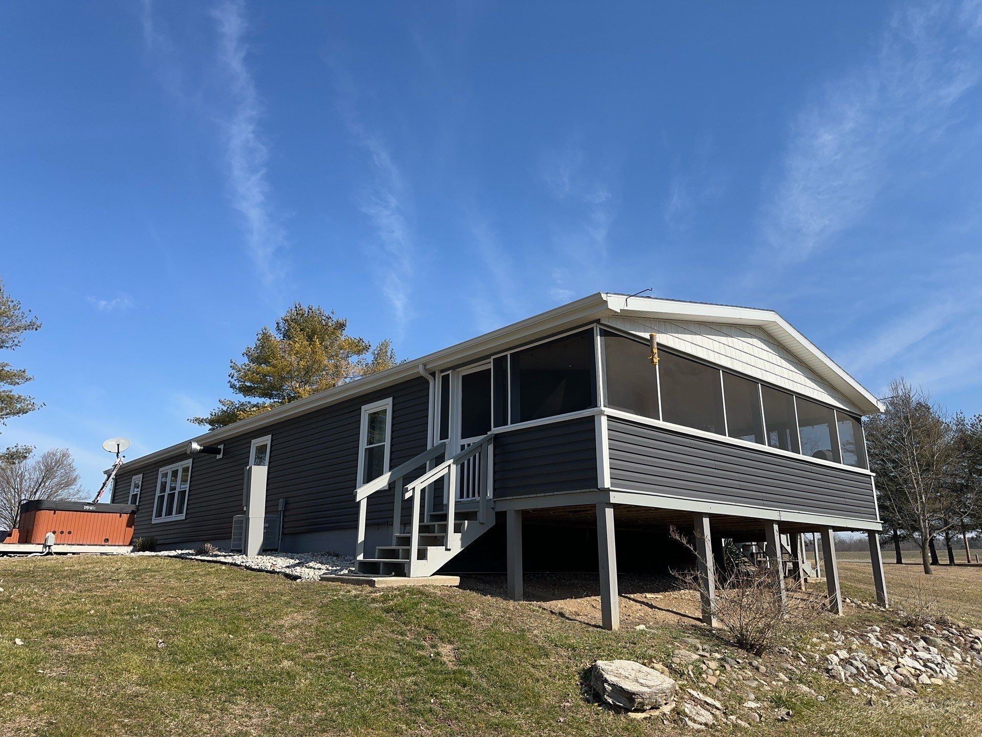 Exposed Fastener Metal Roof Replacement – Columbia City, Indiana by 4Ever Metal Roofing