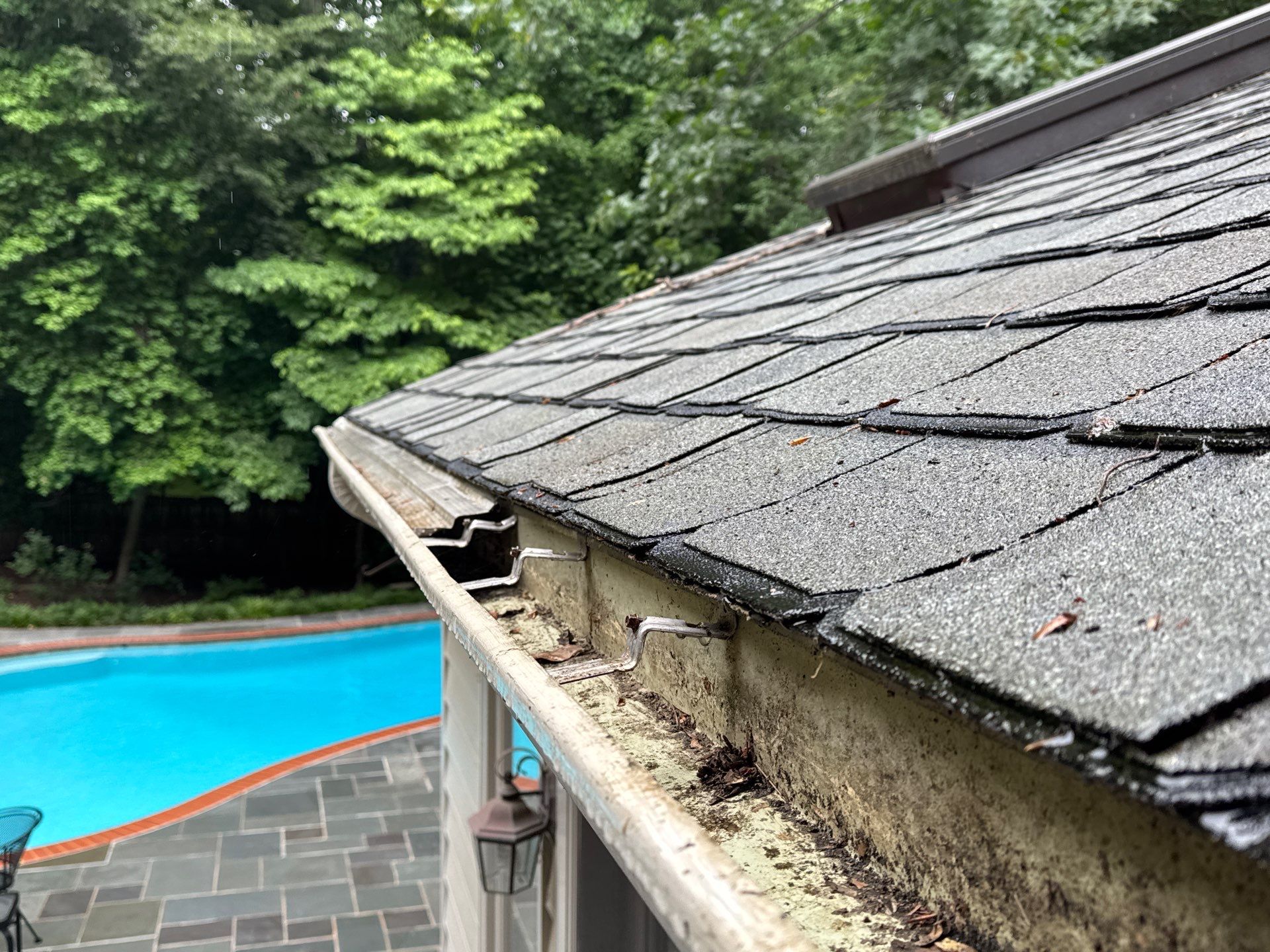 Premium Copper Gutter Replacement and Roof Wash in Midlothian by Cade Construction