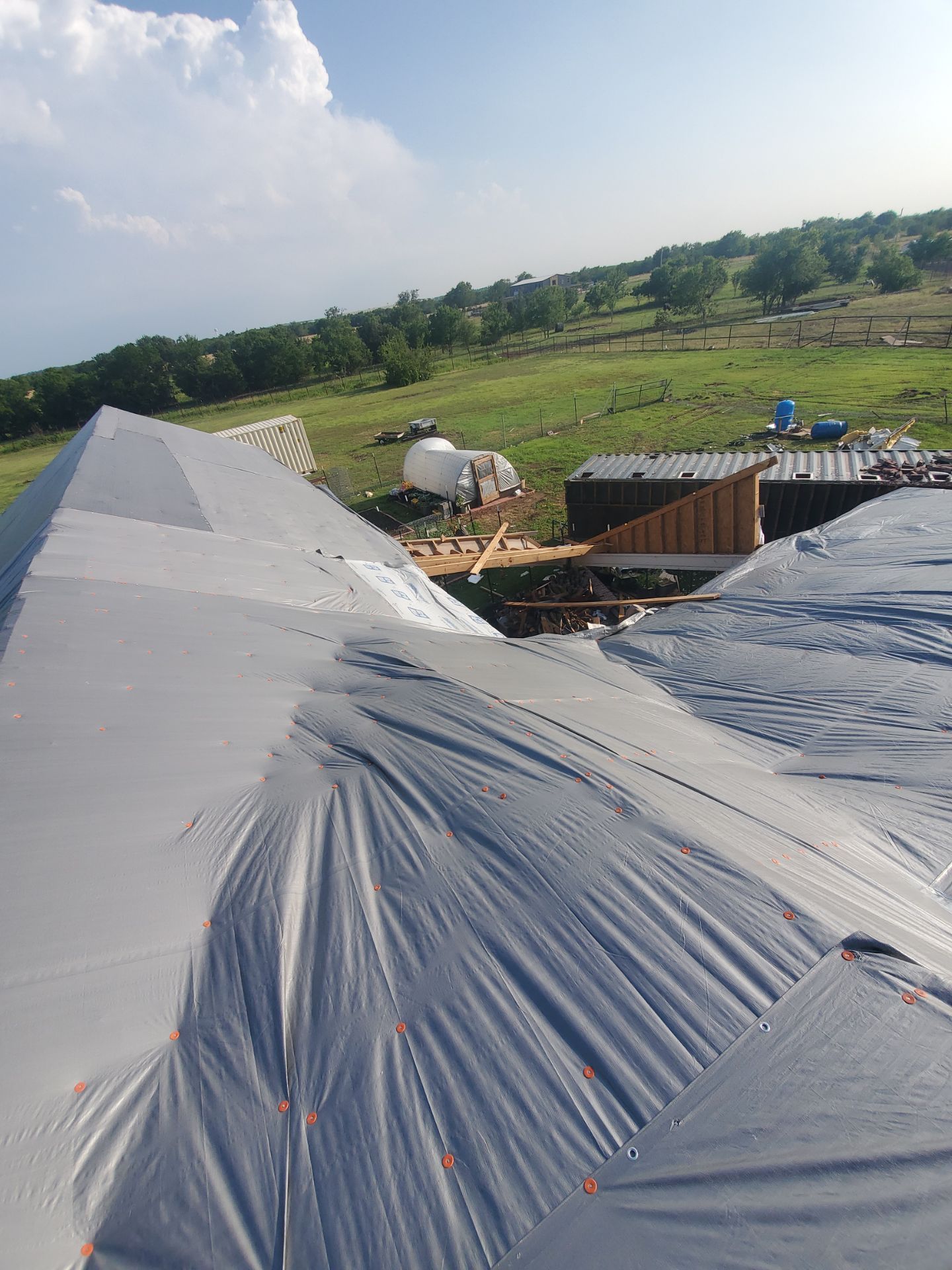Tornado Recovery by First Out Roofing
