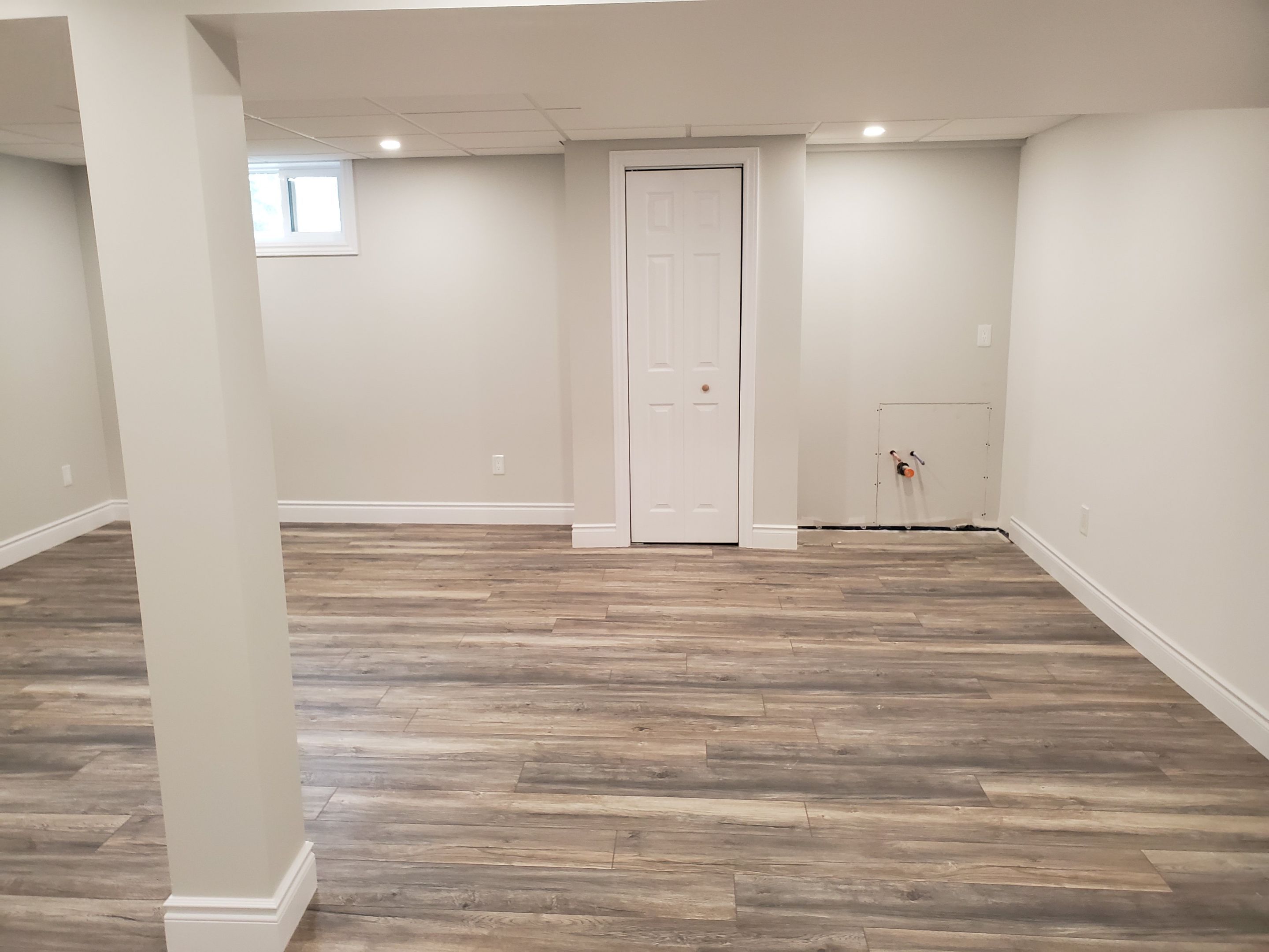 Basement Renovation by Impact Construction Sudbury