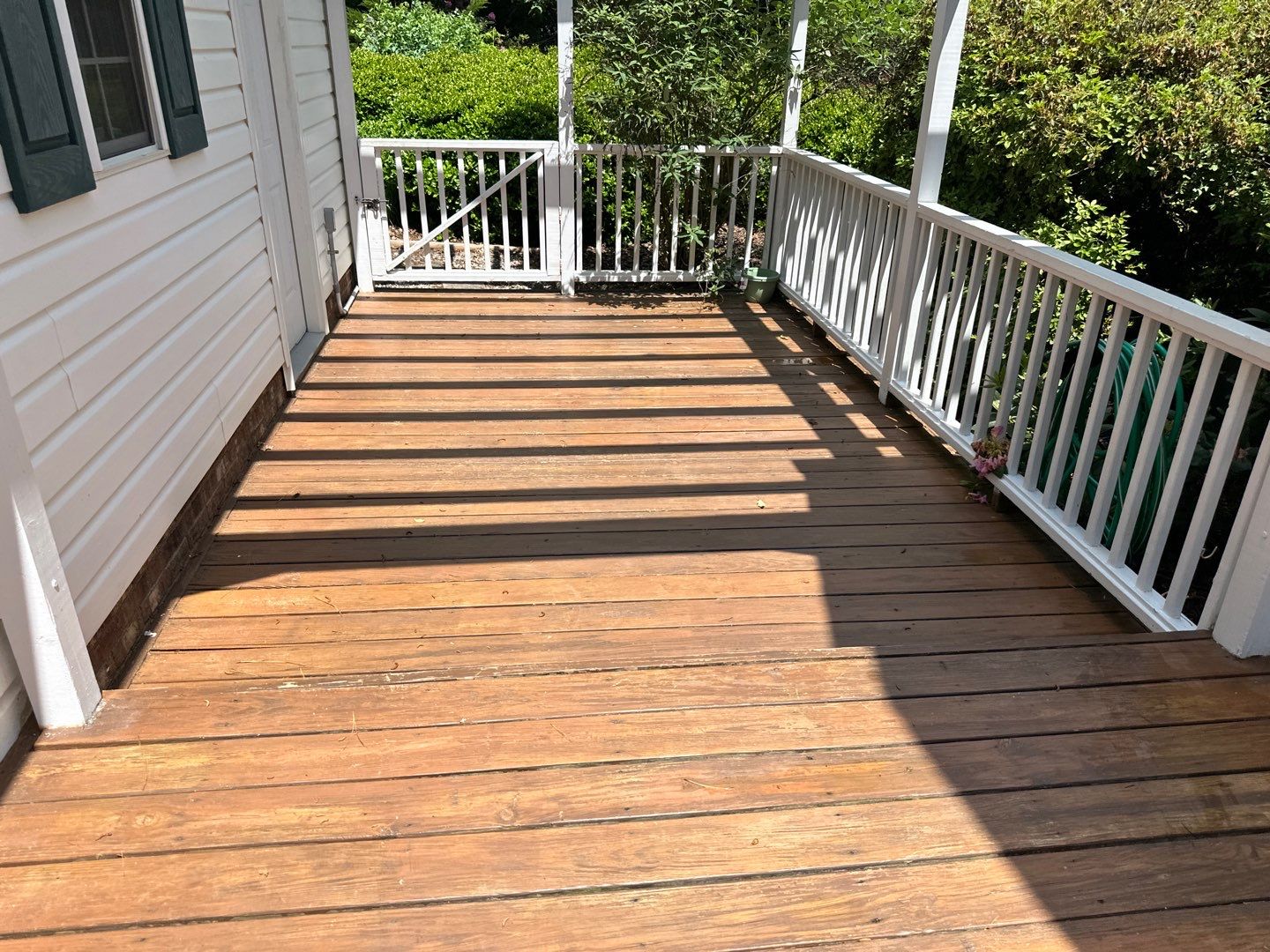 Weathered Deck using Wood Sealant by DuraSeal