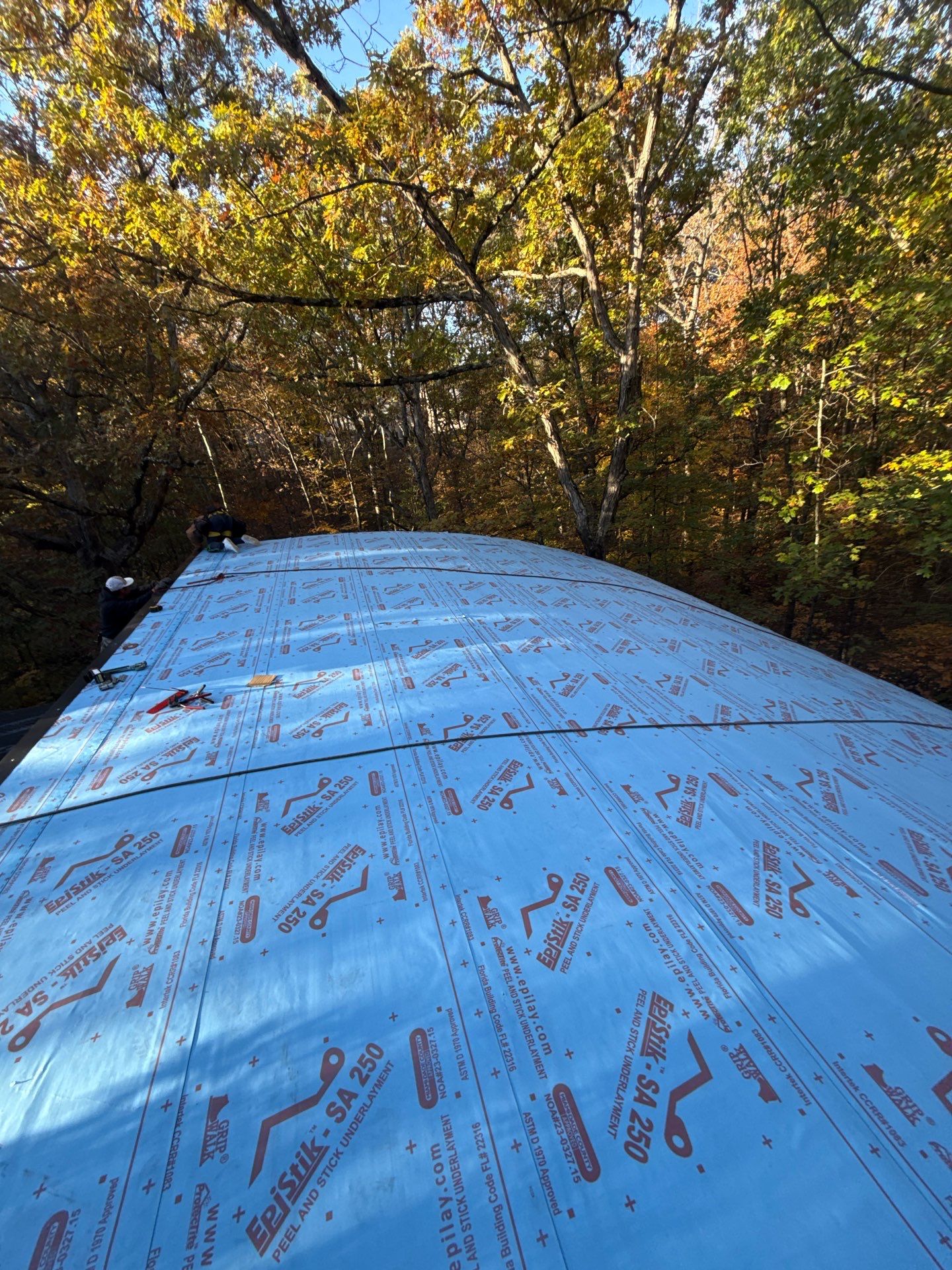 Standing Seam Curved Metal Roof System by Assured Restoration