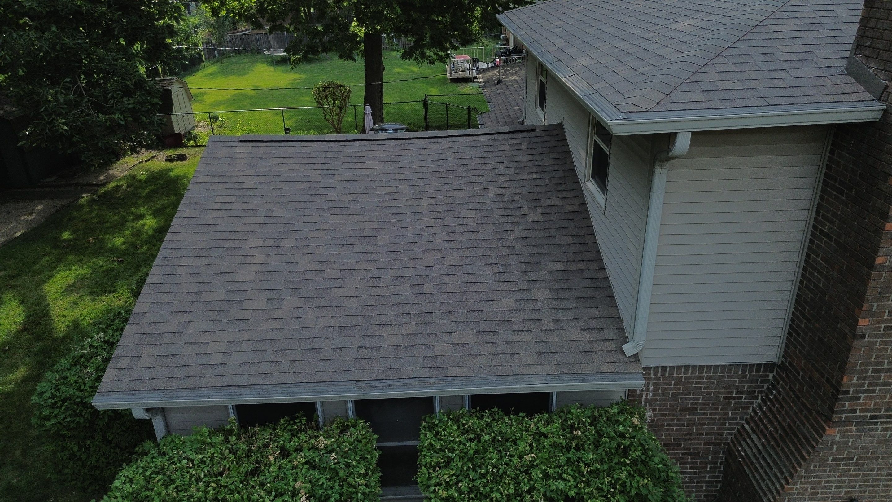 Project in Greenwood by Moss Roofing