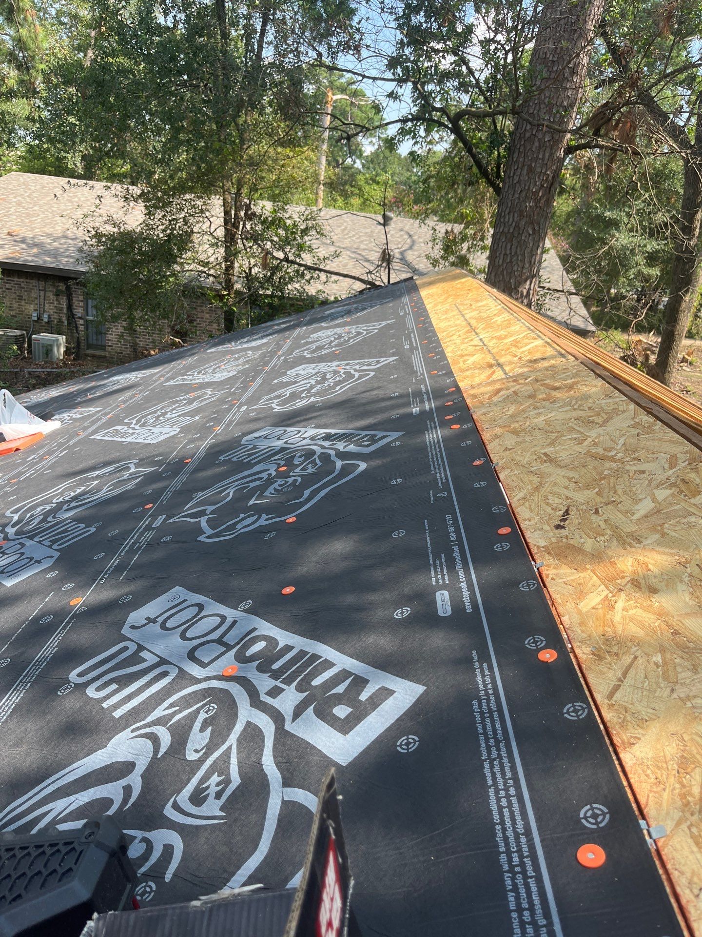 Residential Roofing Installation using Owen's Corning Duration (Lifetime) Shingles by Roof Repair Company