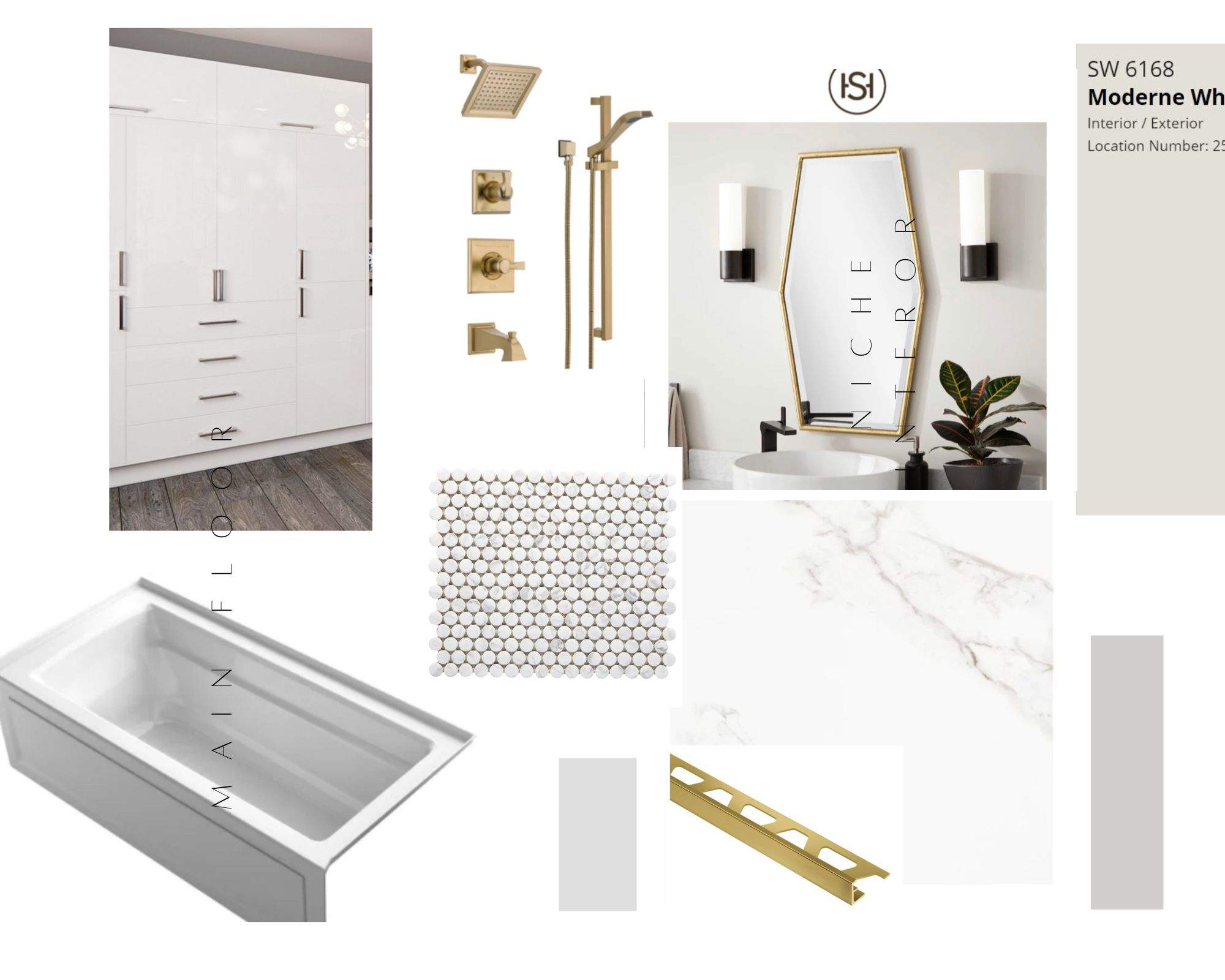 San Antonio Kitchen and Bathroom Remodel Featuring Marble-Patterned Tiles by Mena stone surfaces