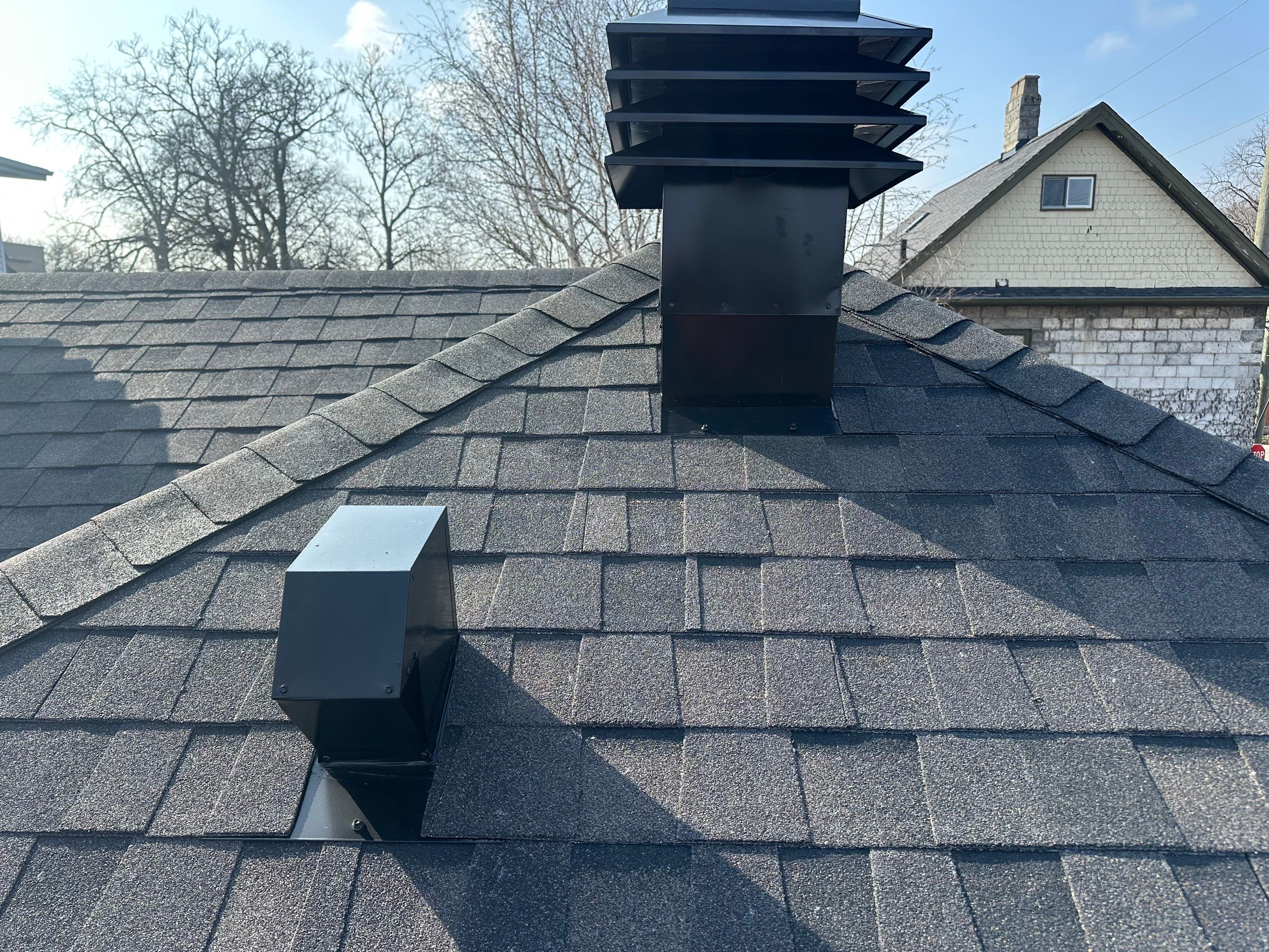 Project in Hamilton by The Roofing Crew
