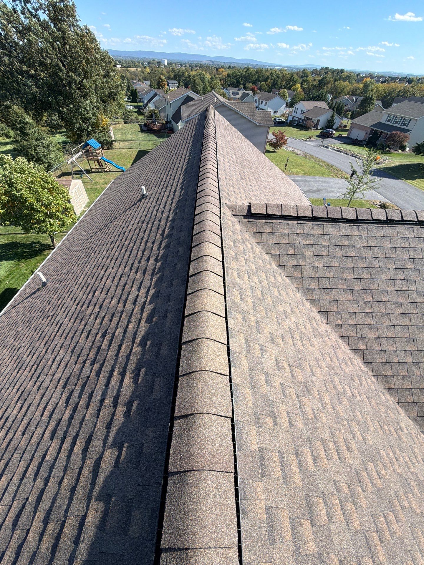 Residential Roof Installation Featuring GAF Timberline HD Shingles in Chambersburg by Teflon Roofing