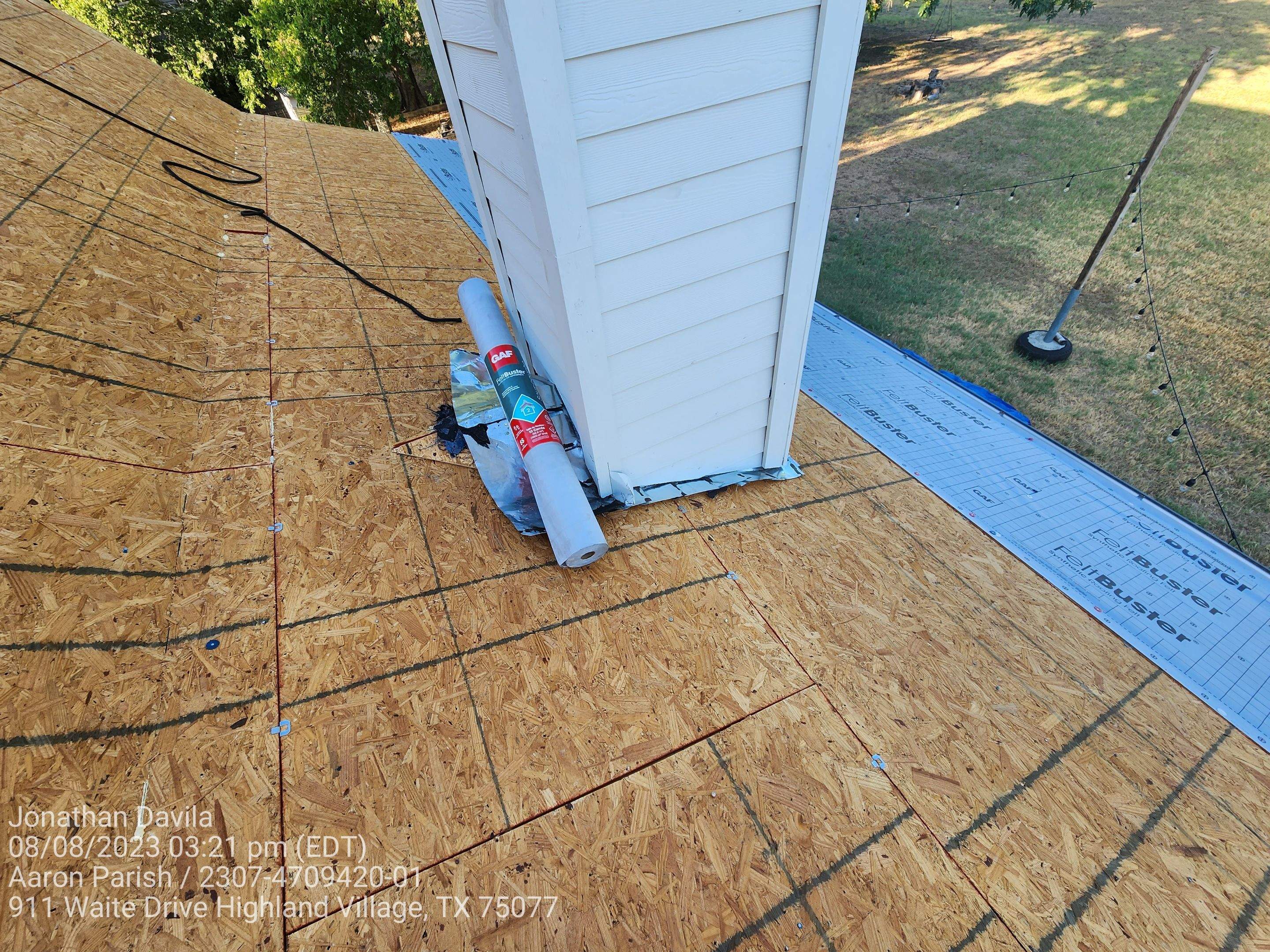 Project in Highland Village by Zeus Exteriors