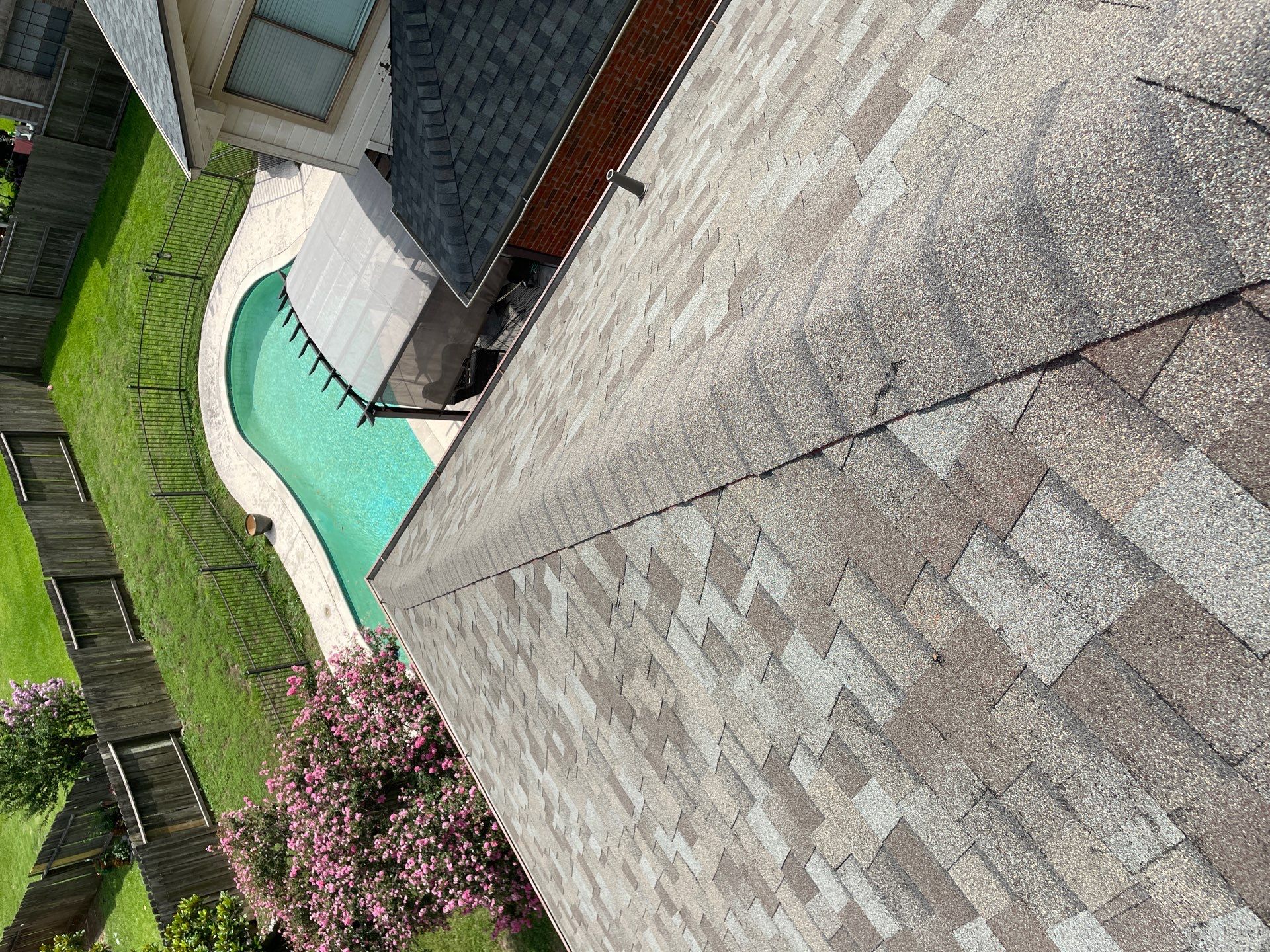 Residential Roofing Installation using Owen's Corning Duration (Lifetime) Shingles by Roof Repair Company