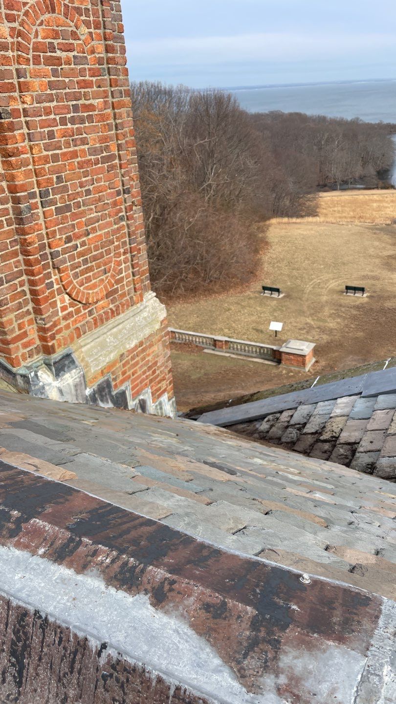 Caumsett Mansion by Above All Gutters 