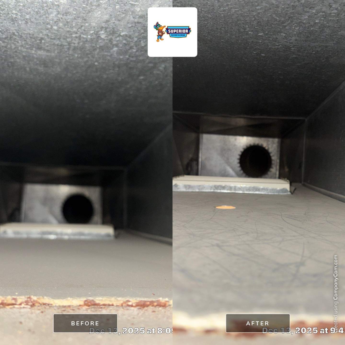 Air Duct Cleaning With a Vacuum Truck in Ellwood City, PA by Superior Air Duct Cleaning
