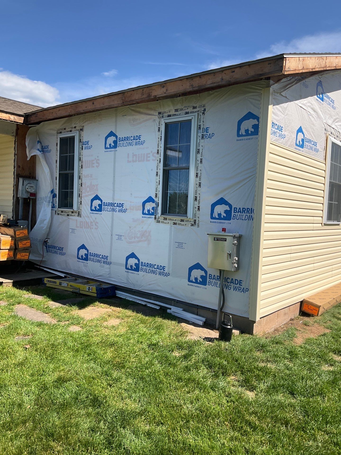 Halifax Vinyl Siding Replacement and French Door Installation by Esh Builders