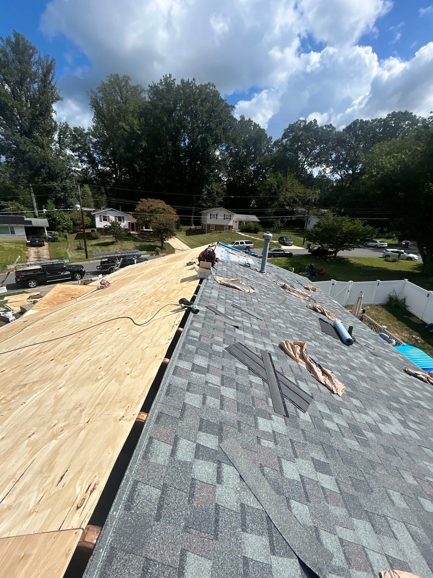 Falls Church : Residential Roof Replacement with CertainTeed Landmark Pro in Max Def Heather Blend by RM Banning, Inc.