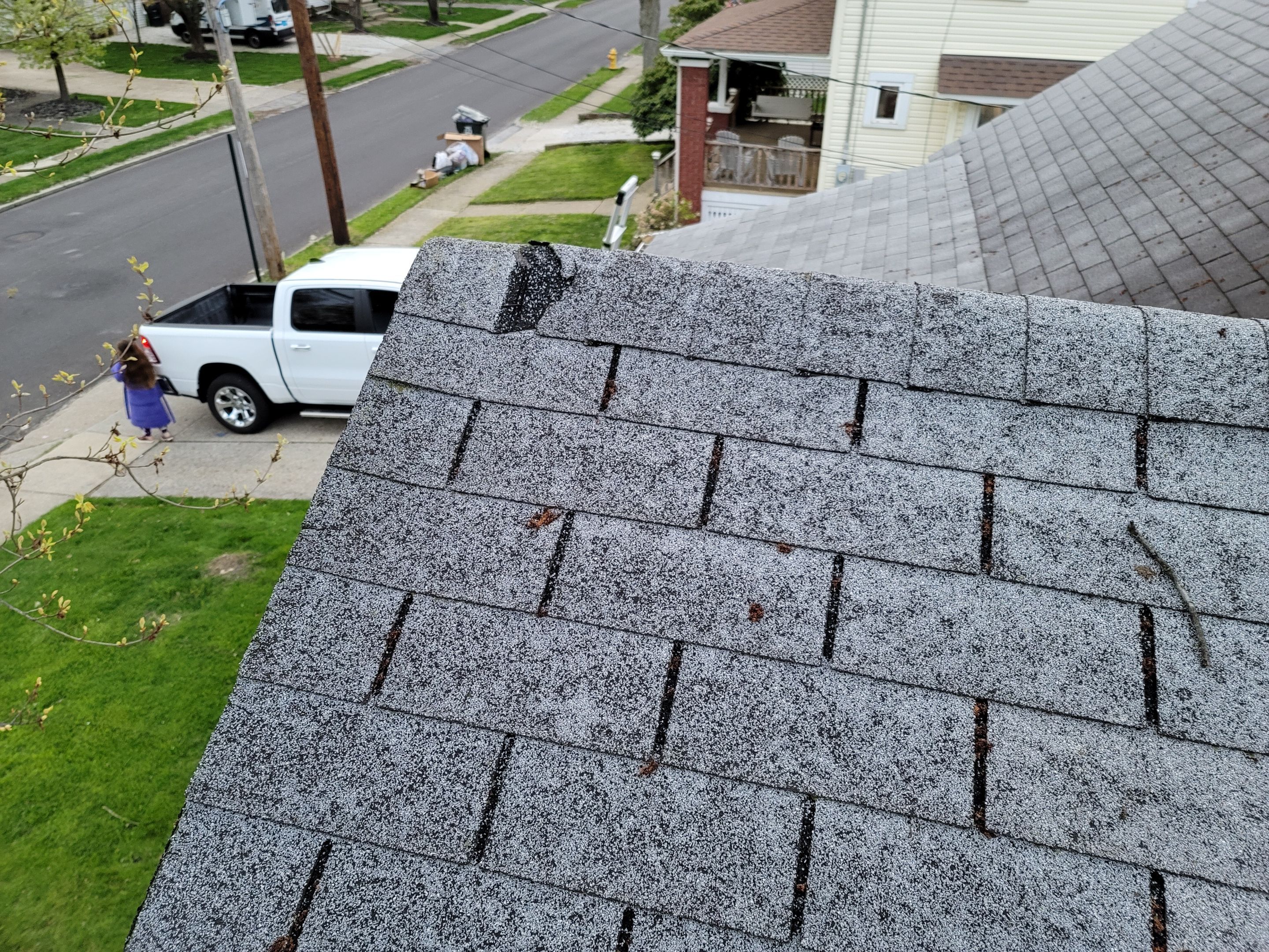 ATLAS PINNACLE SCOTCHGARD COLOR: PEWTER DRIP EDGE: BLACK by Eagle Eye Roofing