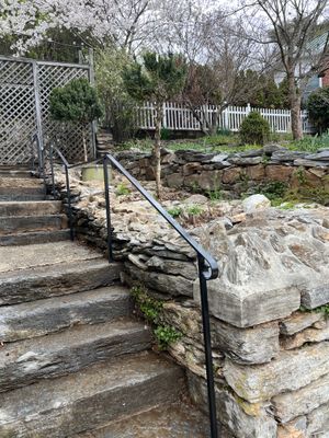 Traditional Iron Railing – Residential Entry – Keedysville, MD