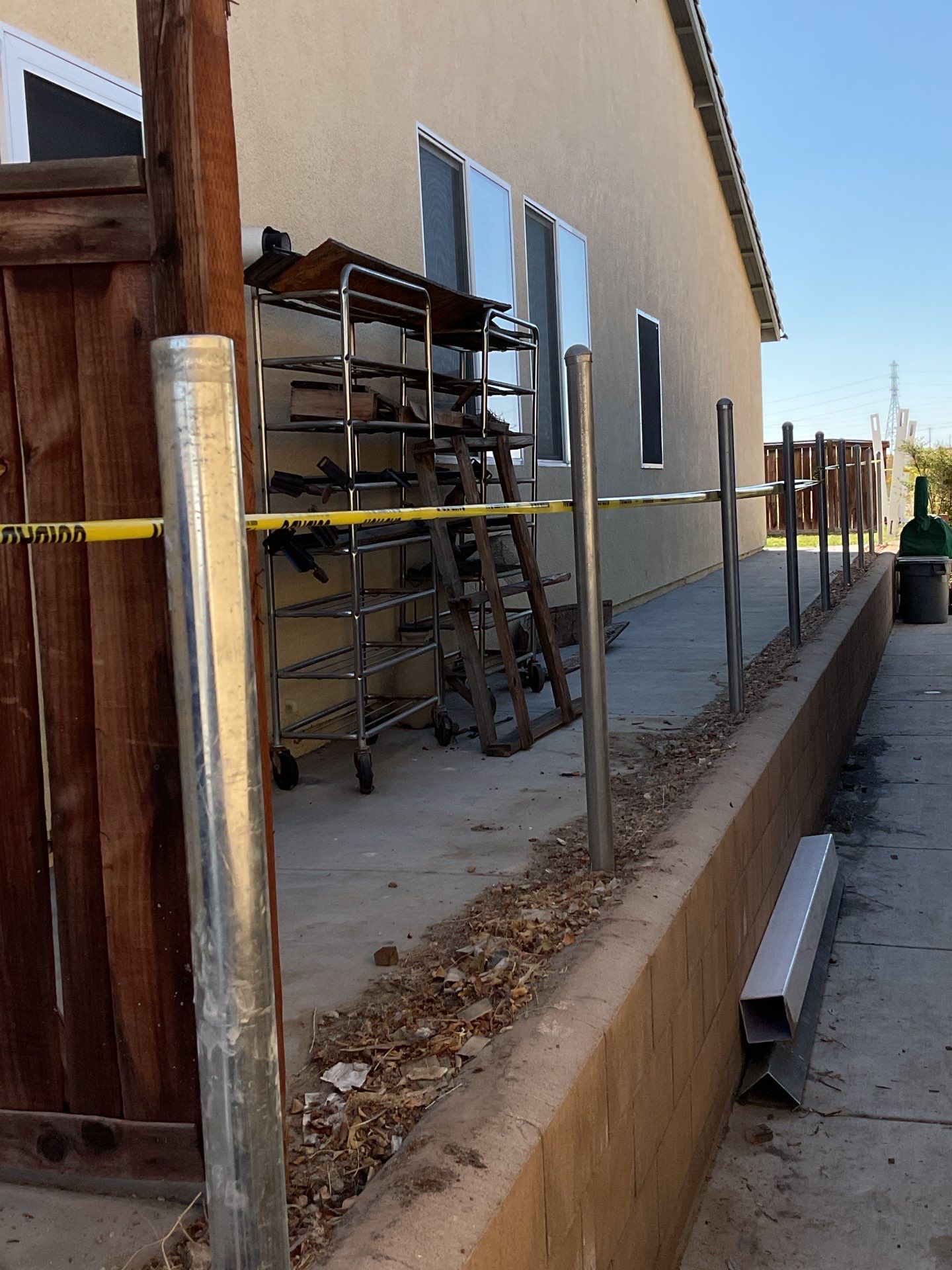 Fence Installation using Vinyl by Fence Guys Inc. 