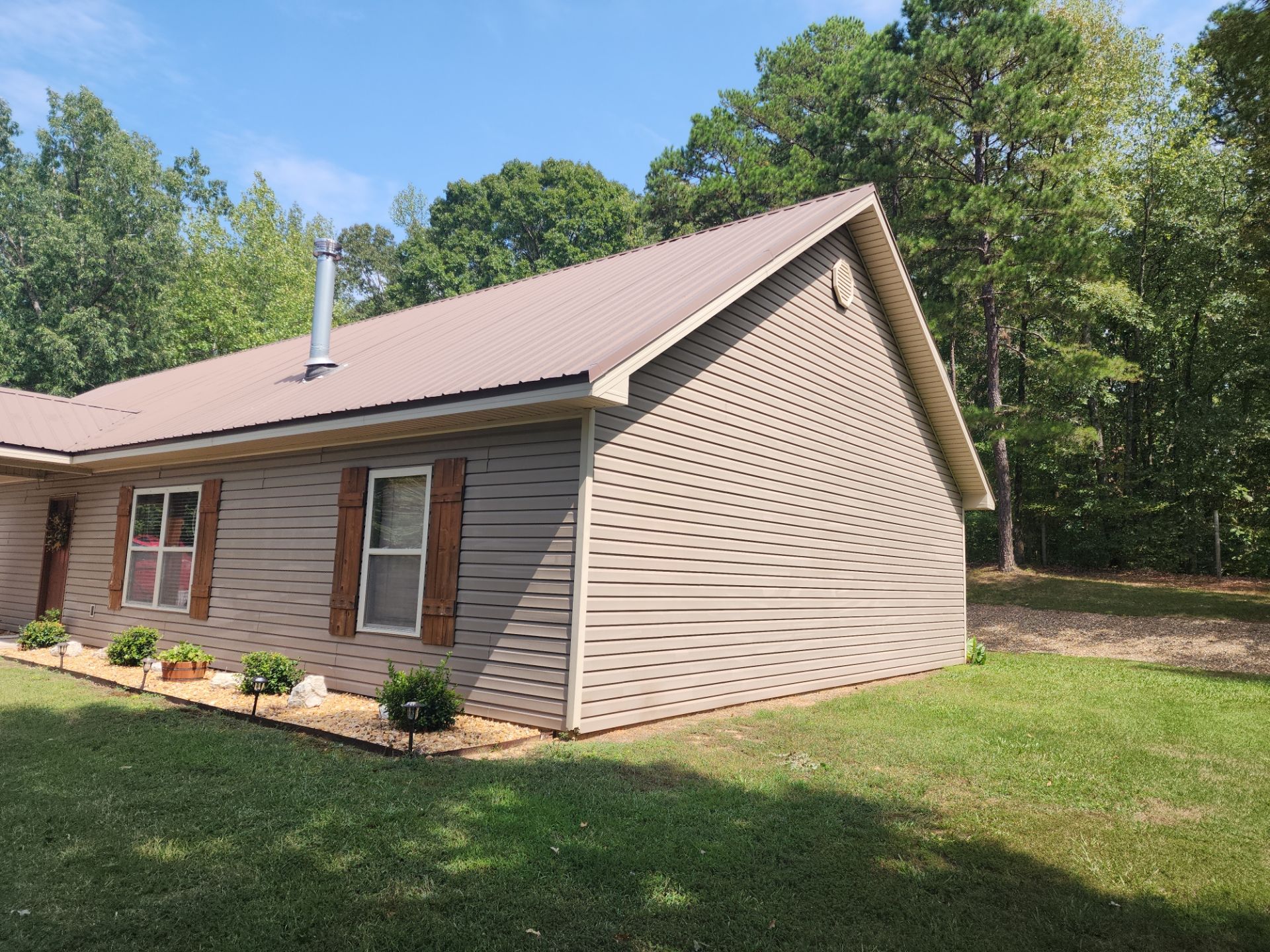 Residential Metal Roof Replacement using Reed's Metals: 26 GA. Standing Seam: Charcoal Grey by Hostetler Roofing