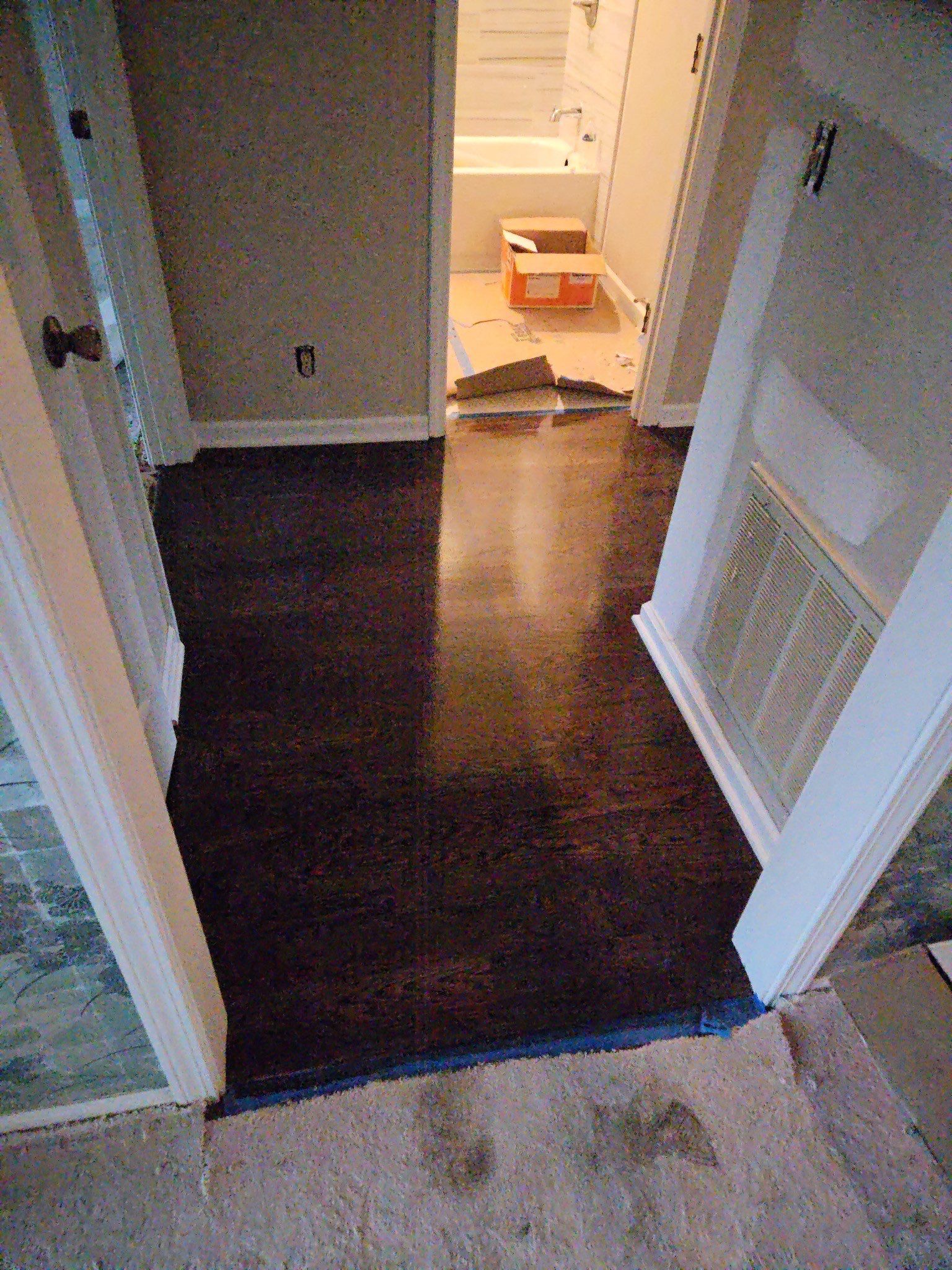 Hardwood Install & Refinish in Jacobean Satin  by Footprints Floors of Nashville