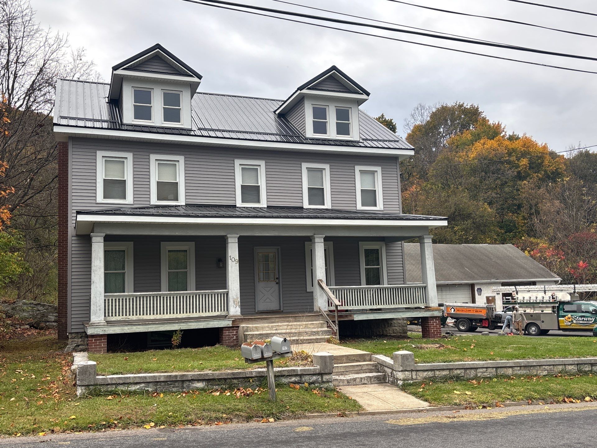 Full Exterior Remodel, Bellefonte, PA by Starway Roof Systems