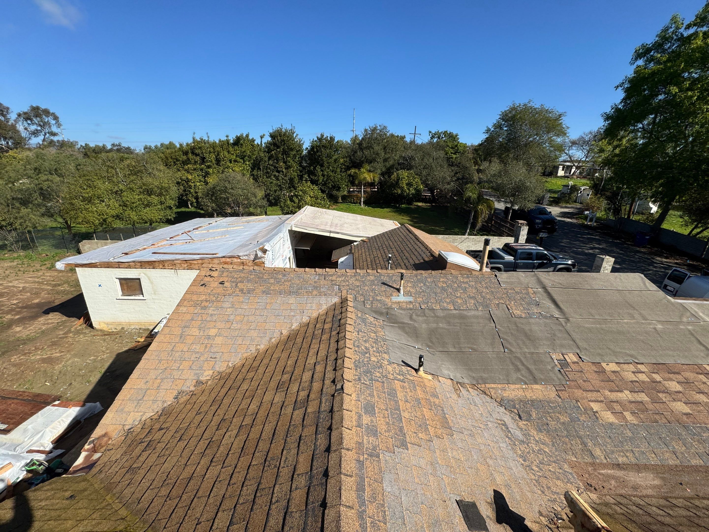 Fallbrook, CA | Owens Corning Roofing System with Low-Slope Torch-Down Installation by Zenith Roofing Services